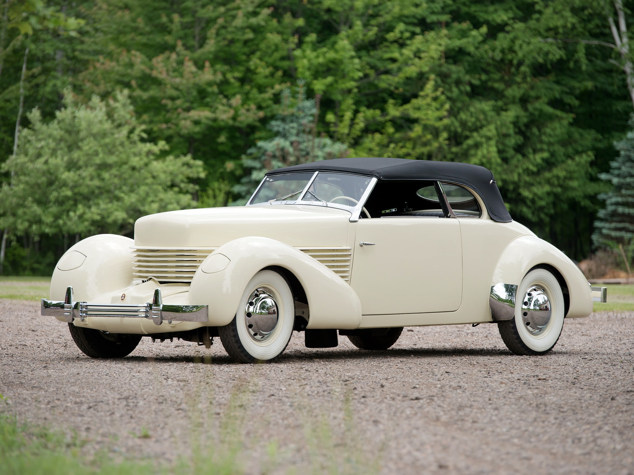 1937, 1080P, cord, luxury, retro, 812, convertible, coupe, HD Wallpaper