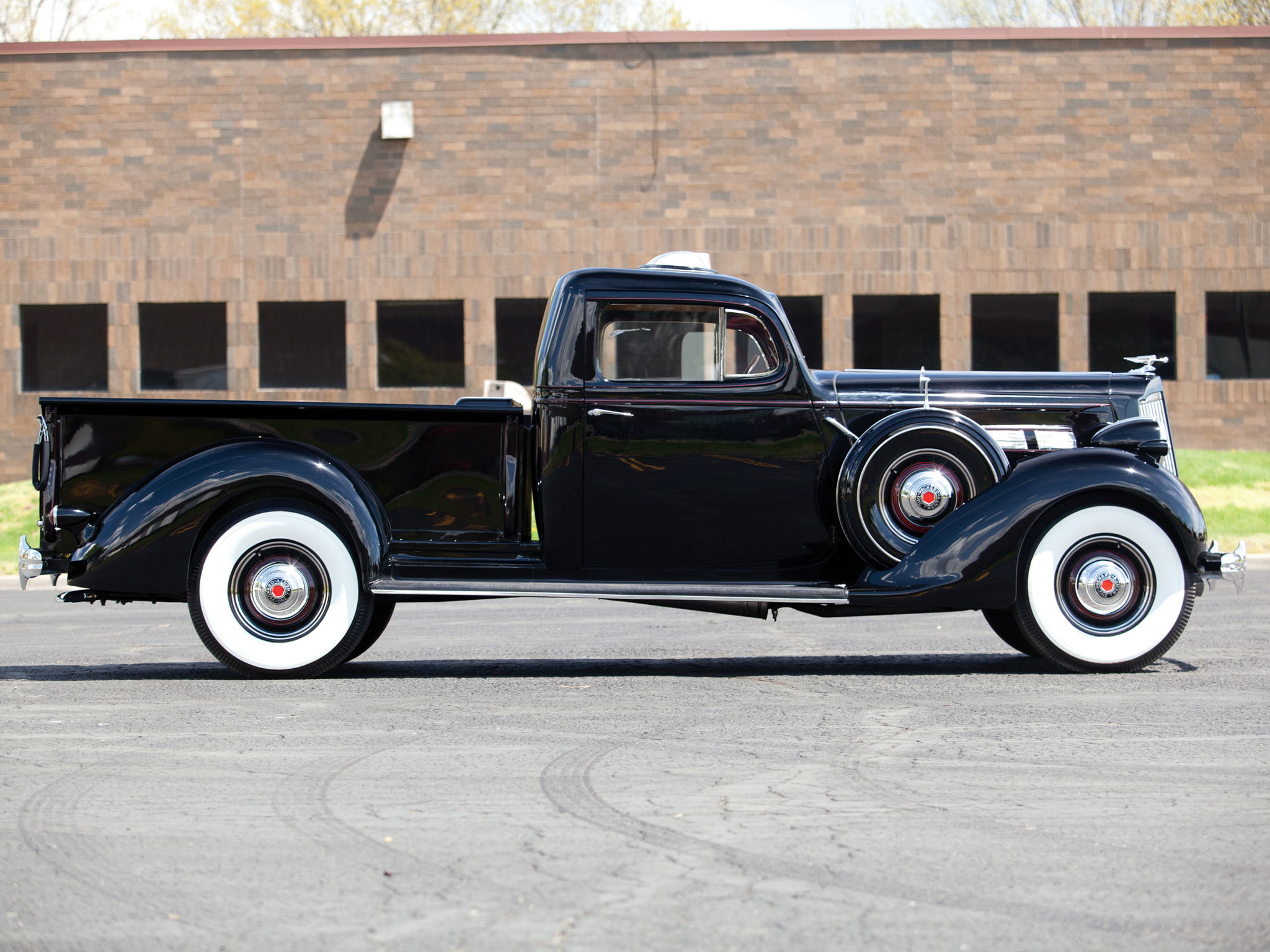 packard, 120, 138 cd, 1080P, pickup, retro, 1937, HD Wallpaper