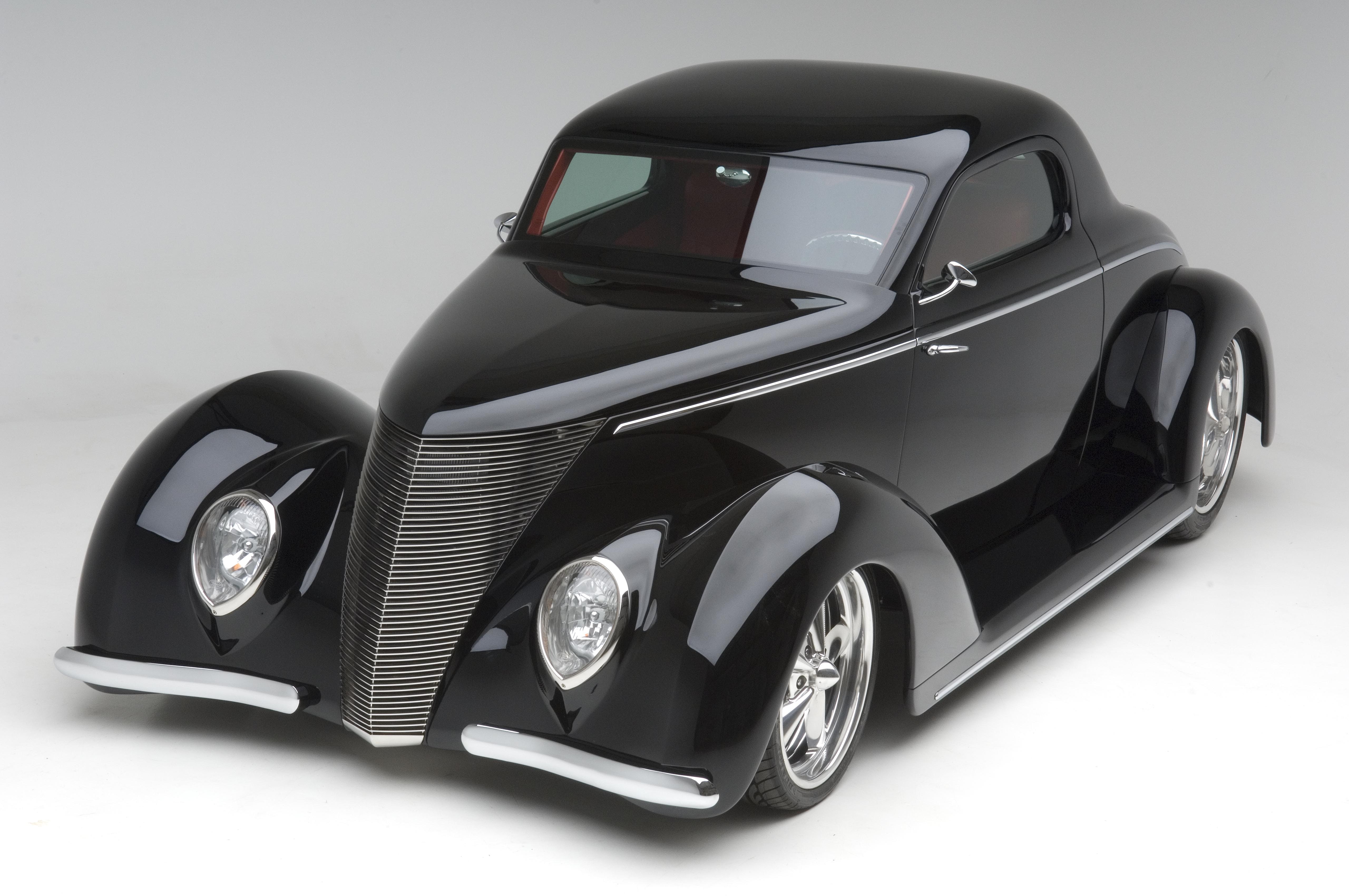 1937, rods, hot, ford, custom, rod, retro, deco, 5K, HD Wallpaper