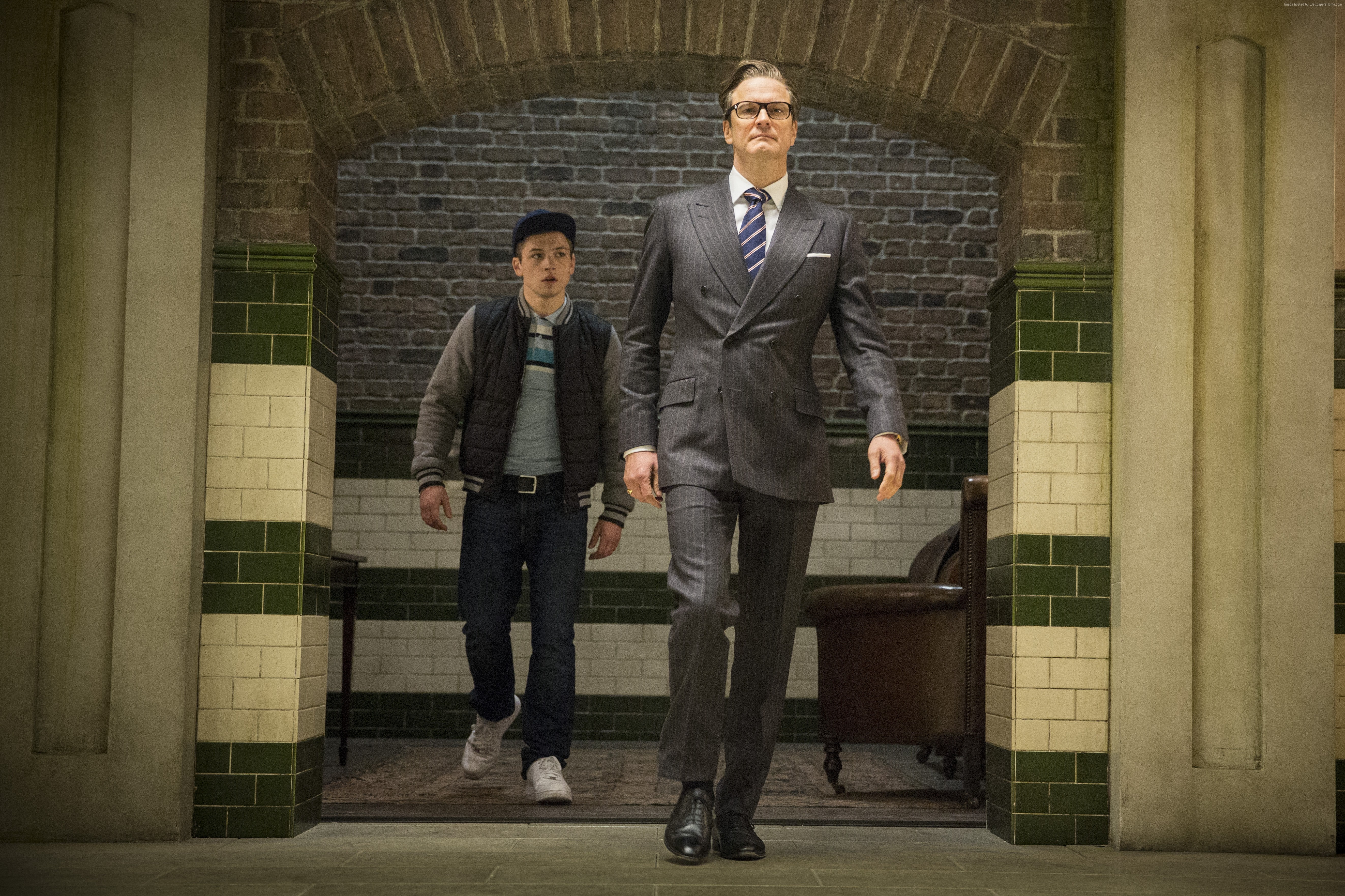 Colin Firth, 5K, Taron Egerton, Kingsman: The Golden Circle, 5K, HD Wallpaper