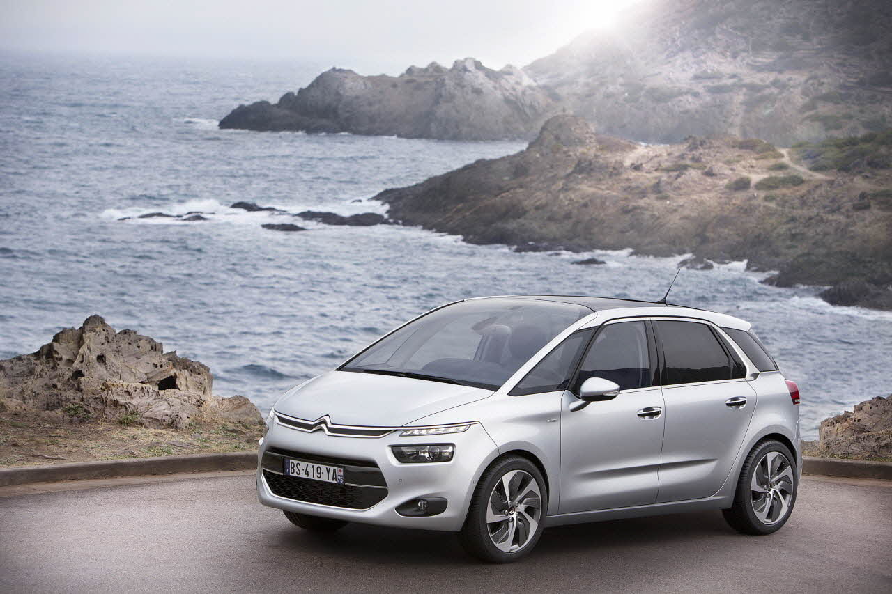 road trip, car, mountain, citroen, road, beauty in nature, c, rock - object, water, transportation, land vehicle, travel, day, motion, no people, motor vehicle, HD Wallpaper