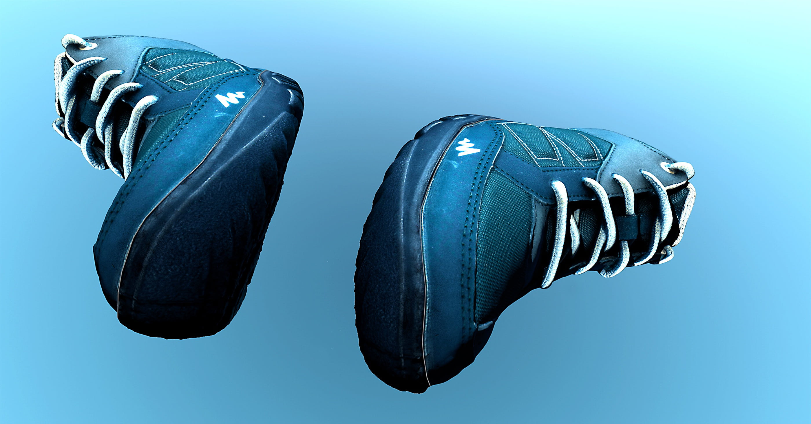 3d model, protection, rendering, sports shoes, colored background, visualization, graphic visualization, black, day, high, against all odds, shoes, sky, HD Wallpaper