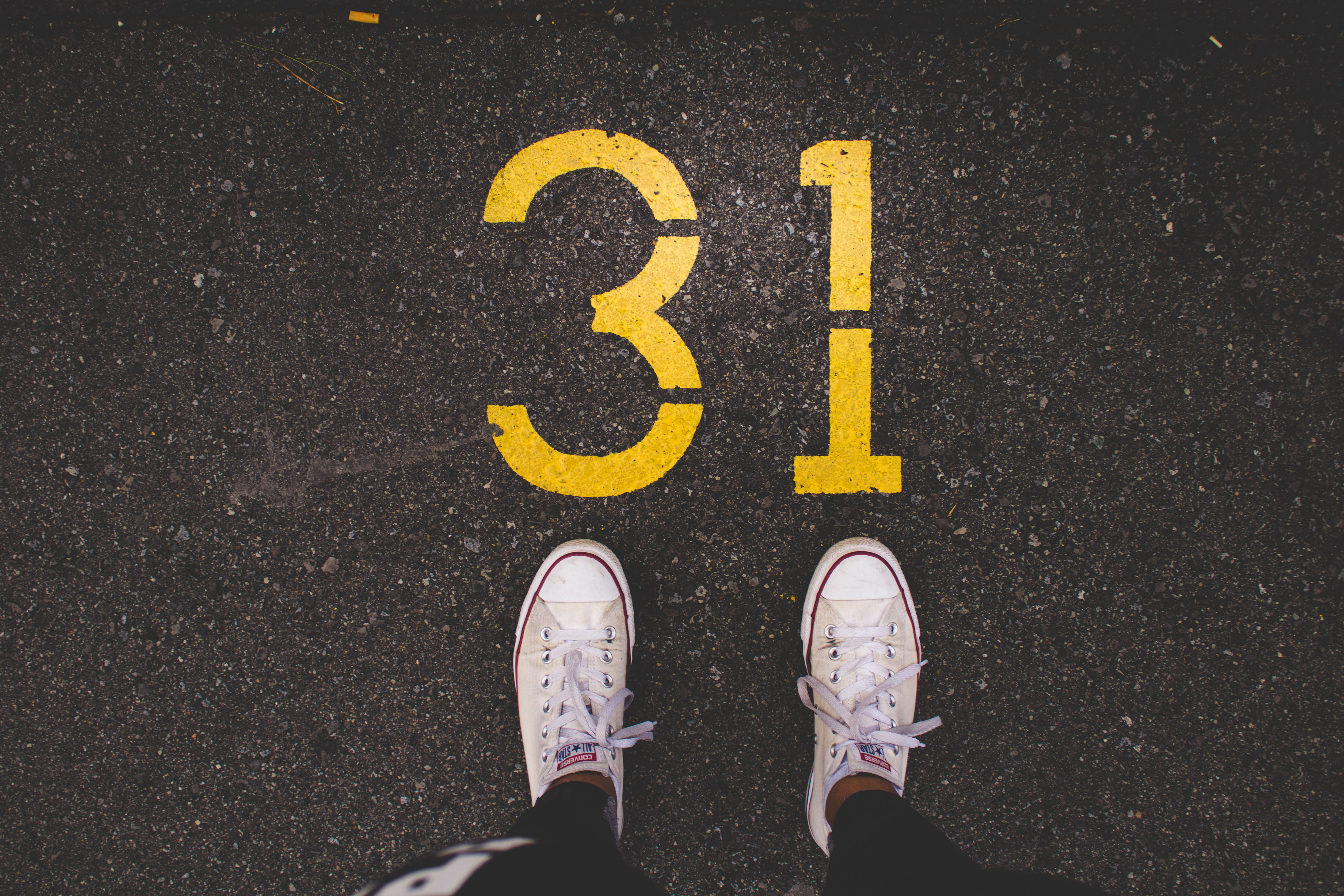 one person, road, 4K, converse, street, daytime, high angle view, ground, gray, human Foot, sneaker, transportation, symbol, shoe, sign, communication, HD Wallpaper