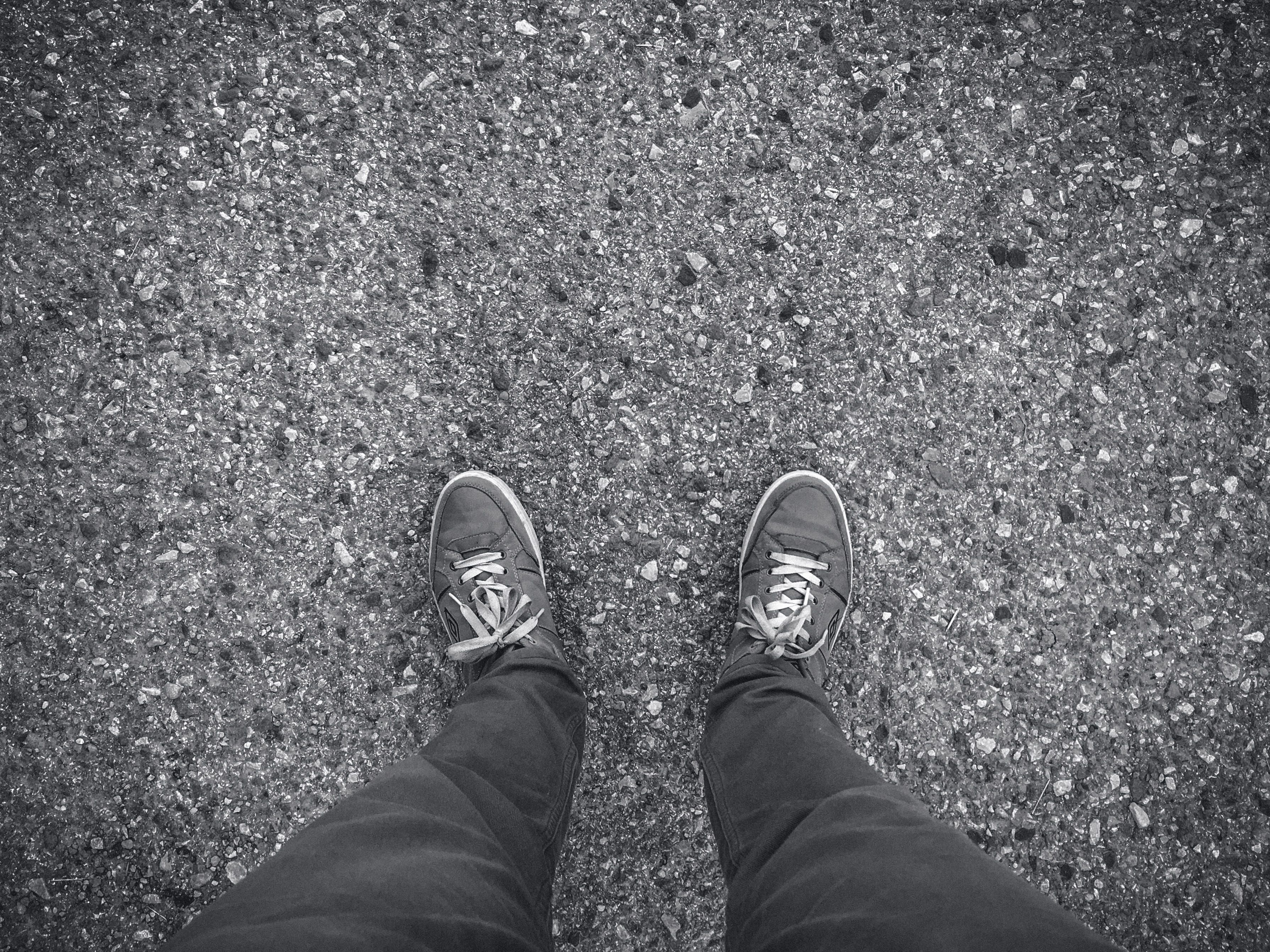 2K, black, youth, young, human limb, nature, asphalt, men, lifestyles, foot, high angle view, street, low section, day, directly above, shoe, human leg, HD Wallpaper