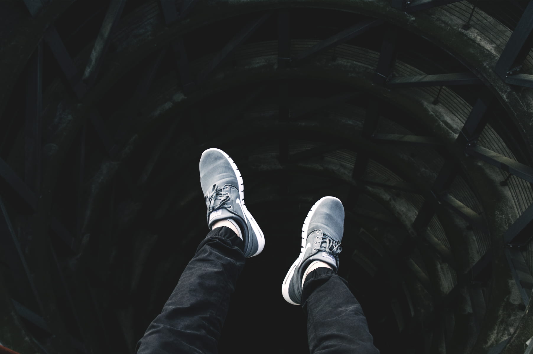 human Foot, 720P, sneaker, nature, showing, lifestyles, person, walking, real people, lace, shoe, black Color, leisure activity, feet, body part, one Person, HD Wallpaper
