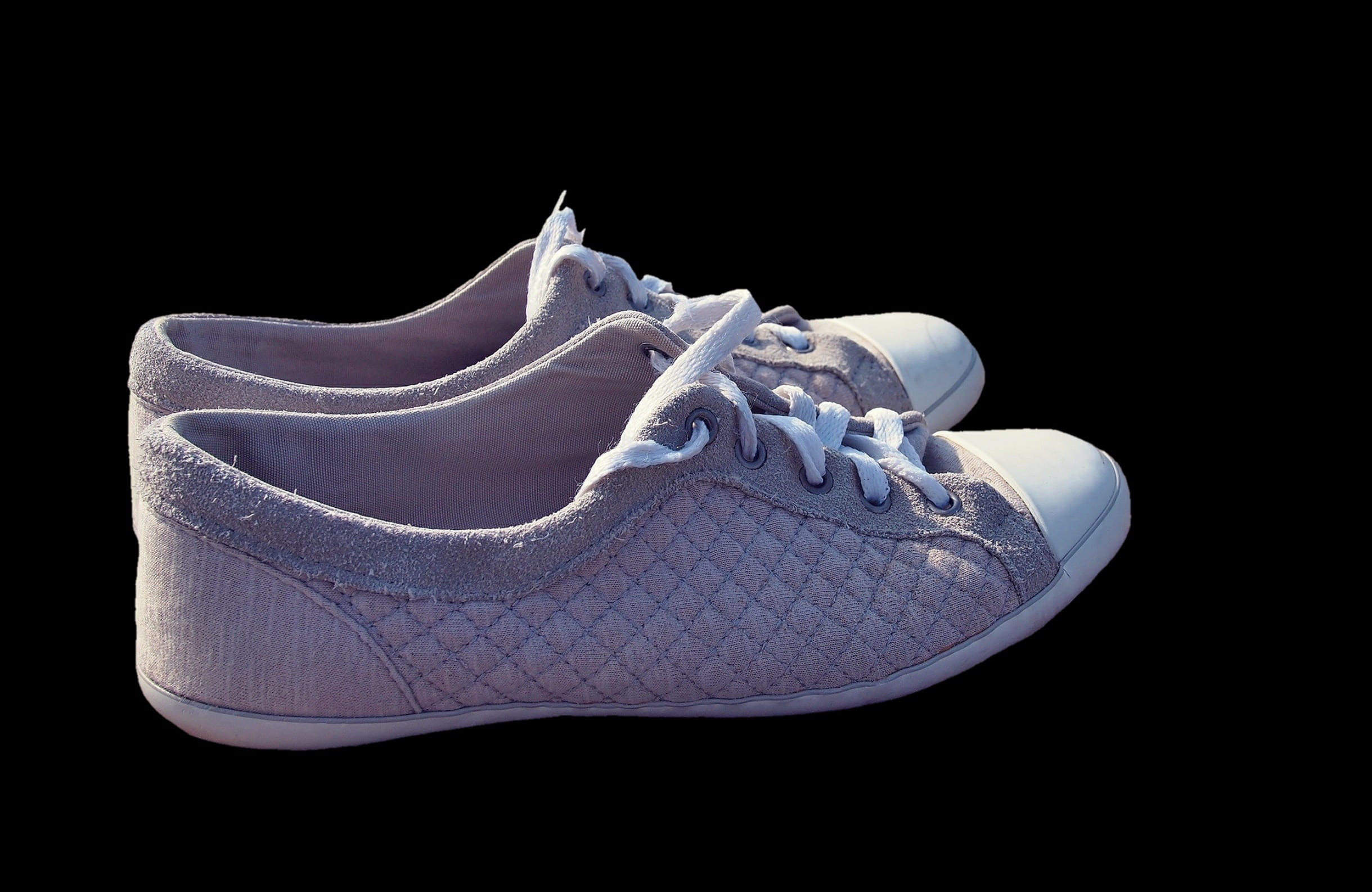 pair, textile, 1080P, mountain pine, sports shoes, shoelace, high angle view, cloth shoes, lace - fastener, leisure, simplicity, fabric, pattern, shoes, HD Wallpaper