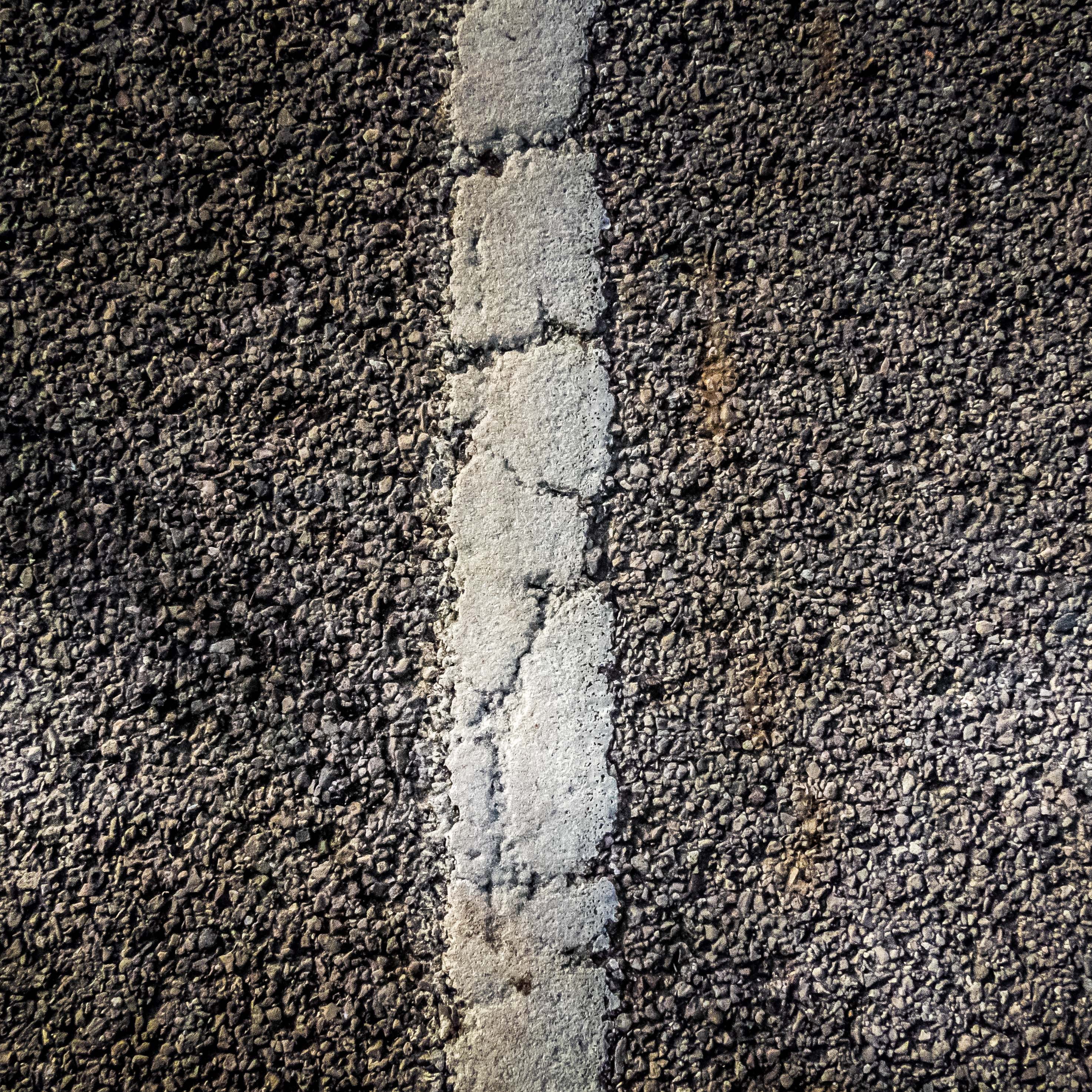 close-up, pattern, road marking, asphalt, symbol, lighting, city, gravel, rug, marking, architecture, clothing, spire, transportation, full frame, road line, Phone HD Wallpaper