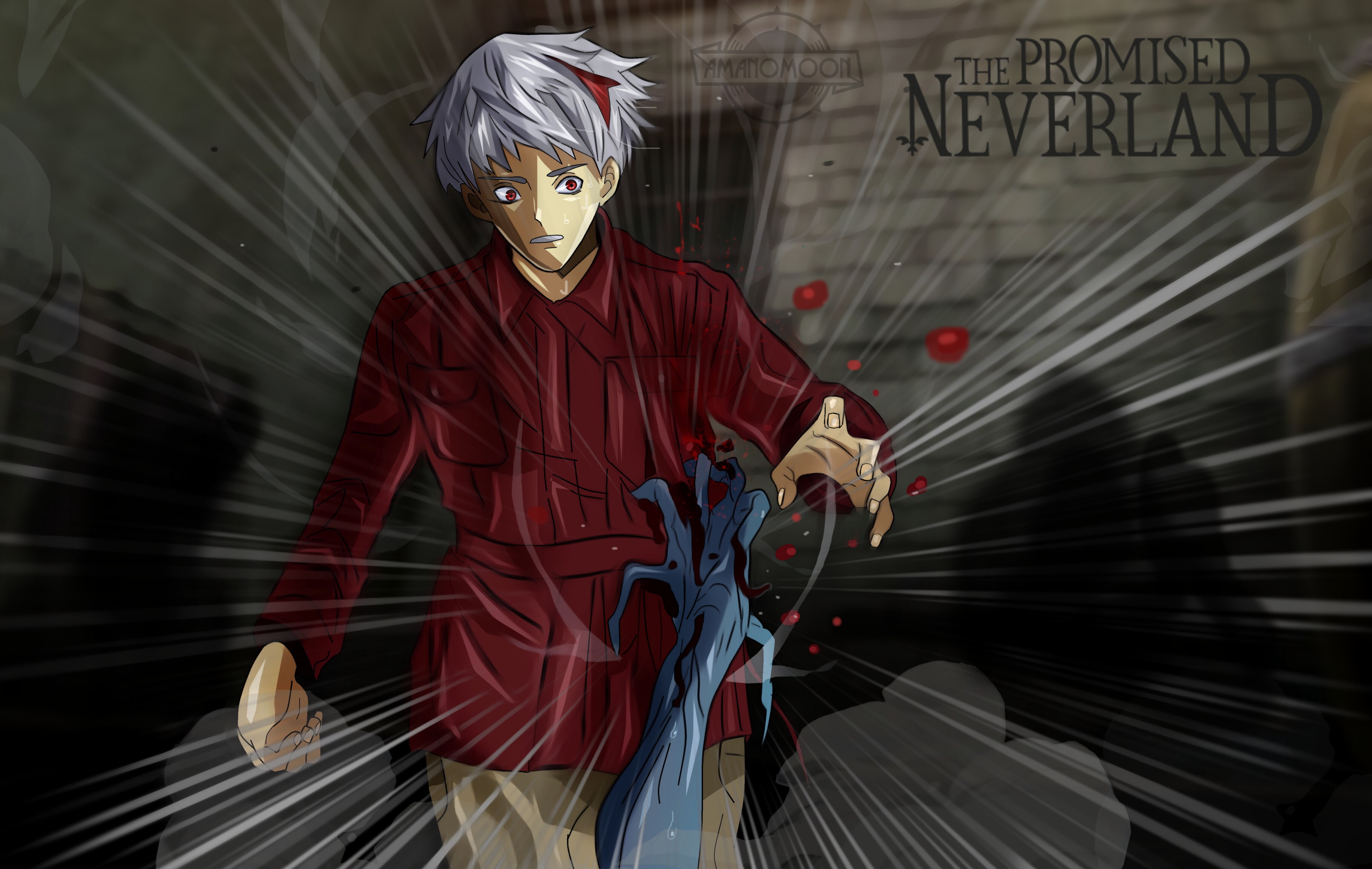 The Promised Neverland, 2K, Oliver (The Promised Neverland), Anime, HD Wallpaper