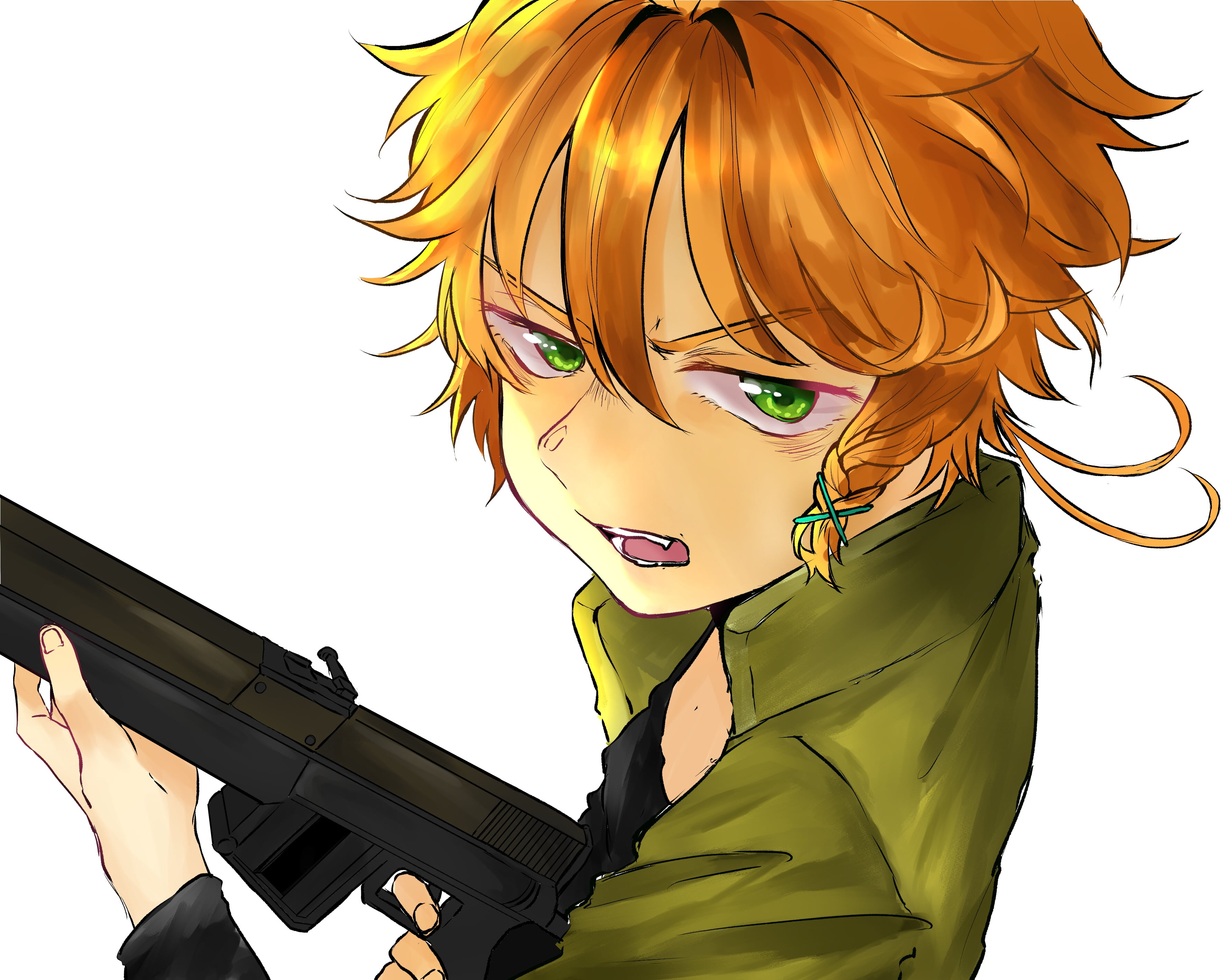 Anime, Emma (The Promised Neverland), 2K, The Promised Neverland, HD Wallpaper