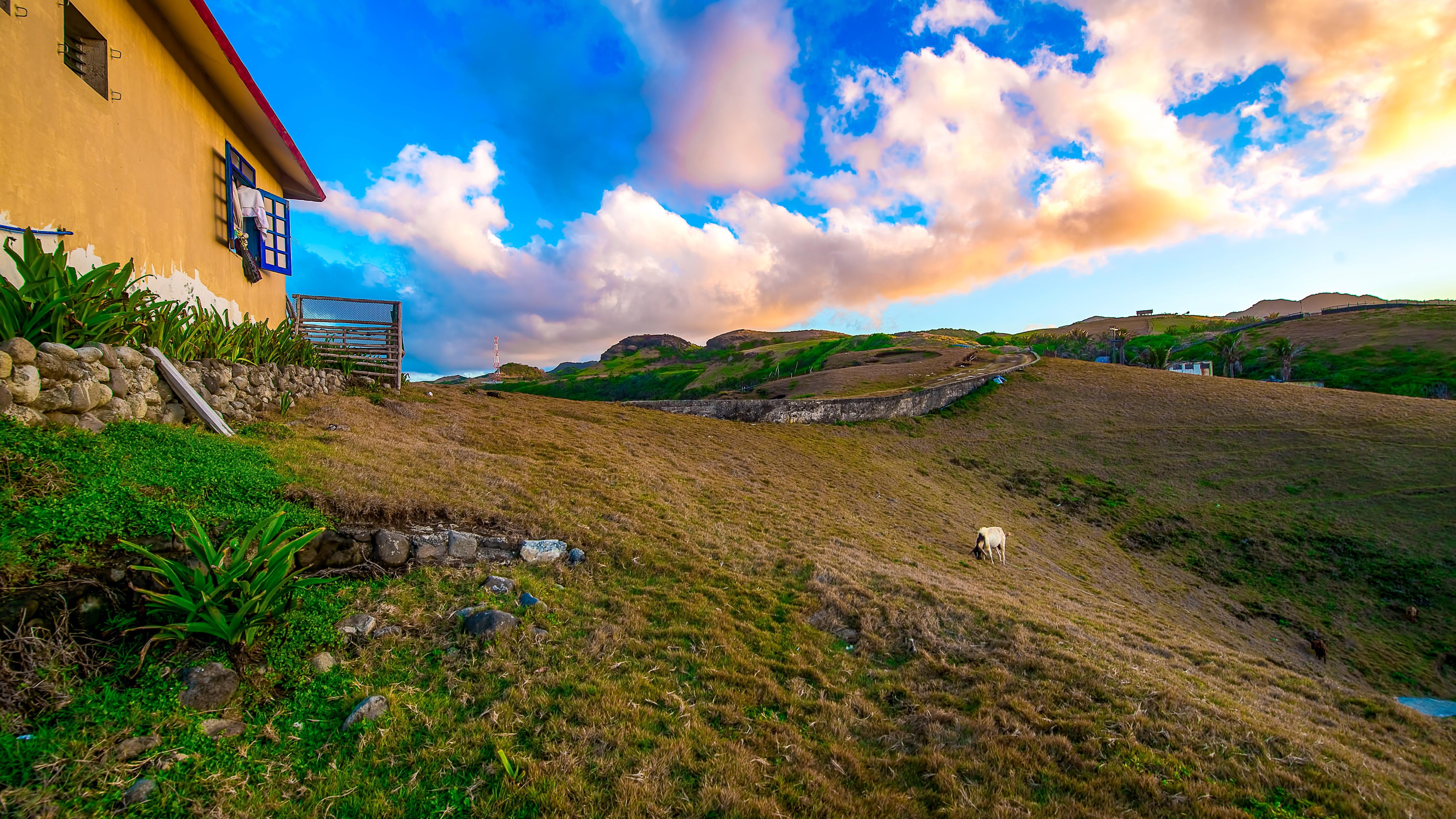 building, building exterior, tranquil scene, mountain, countryside, nikon, day, tranquility, landscape, sky, outdoors, nature, beauty in nature, non-urban scene, HD Wallpaper