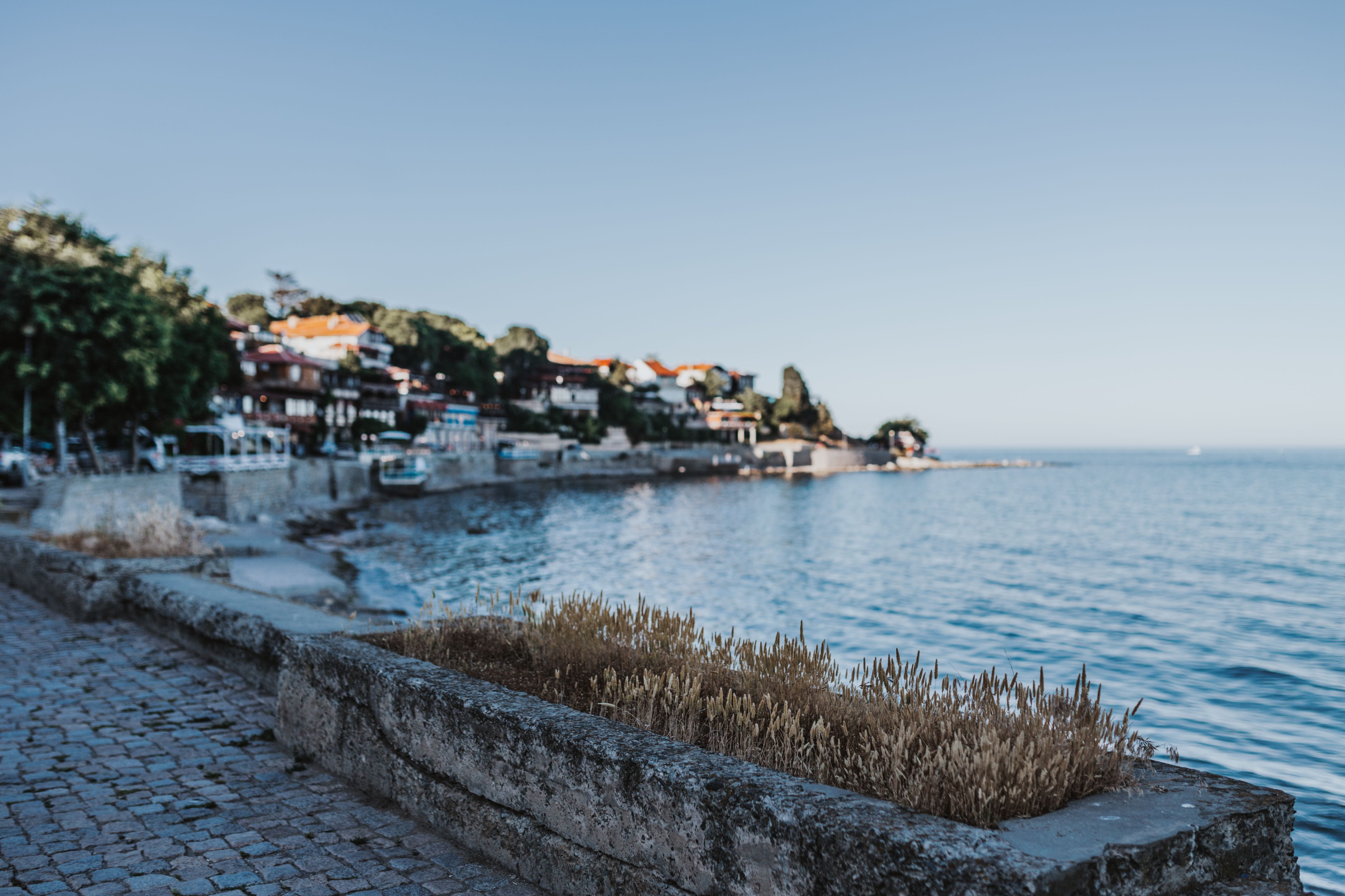 historic, travel Destinations, no people, old city, water, nature, town, blue sky, built structure, landscape, building exterior, mediterranean Countries, HD Wallpaper