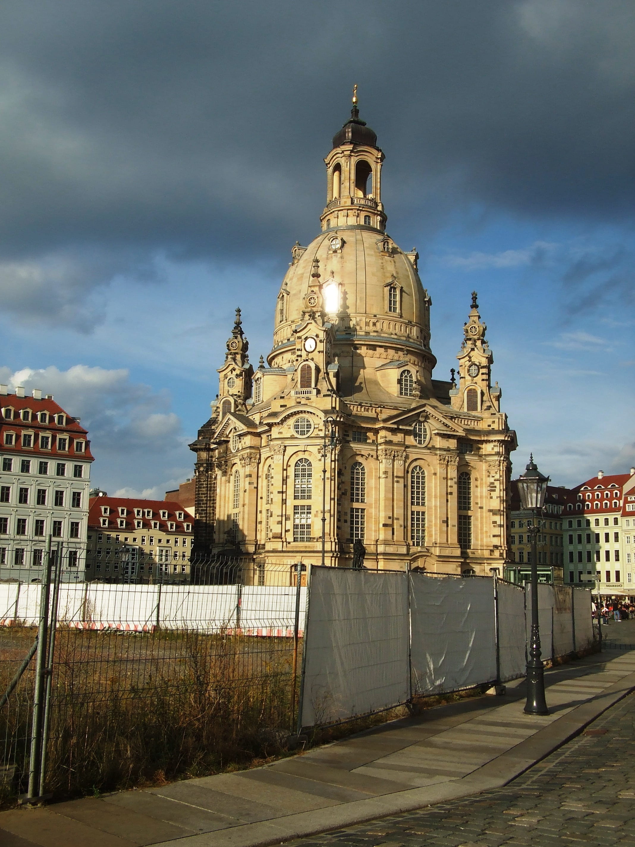 baroque Style, place of worship, spirituality, nature, cathedral, 2K, built Structure, tower, site, outdoors, City, Dresden, dresden, street, christianity, Phone HD Wallpaper