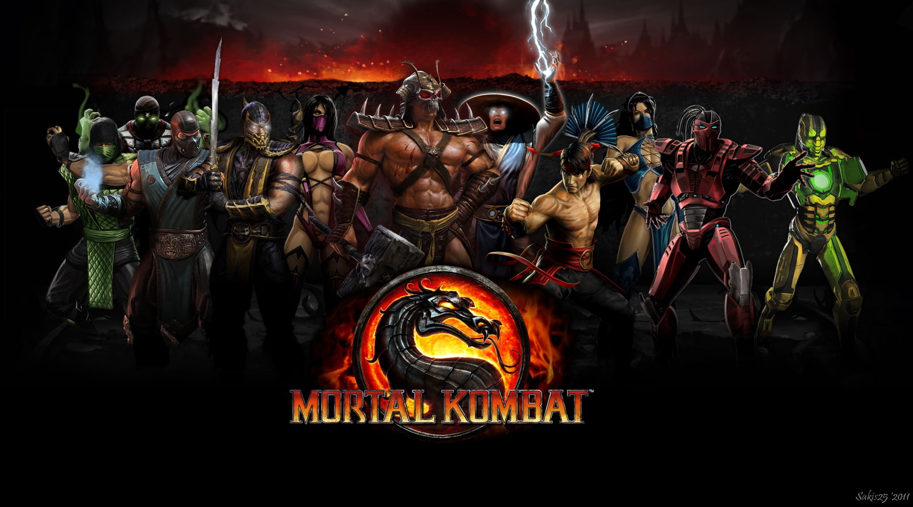 art, video, conical, raiden, Mortal Kombat, hats, 720P, hd, games, x, logo, mortal, kombat, HD Wallpaper