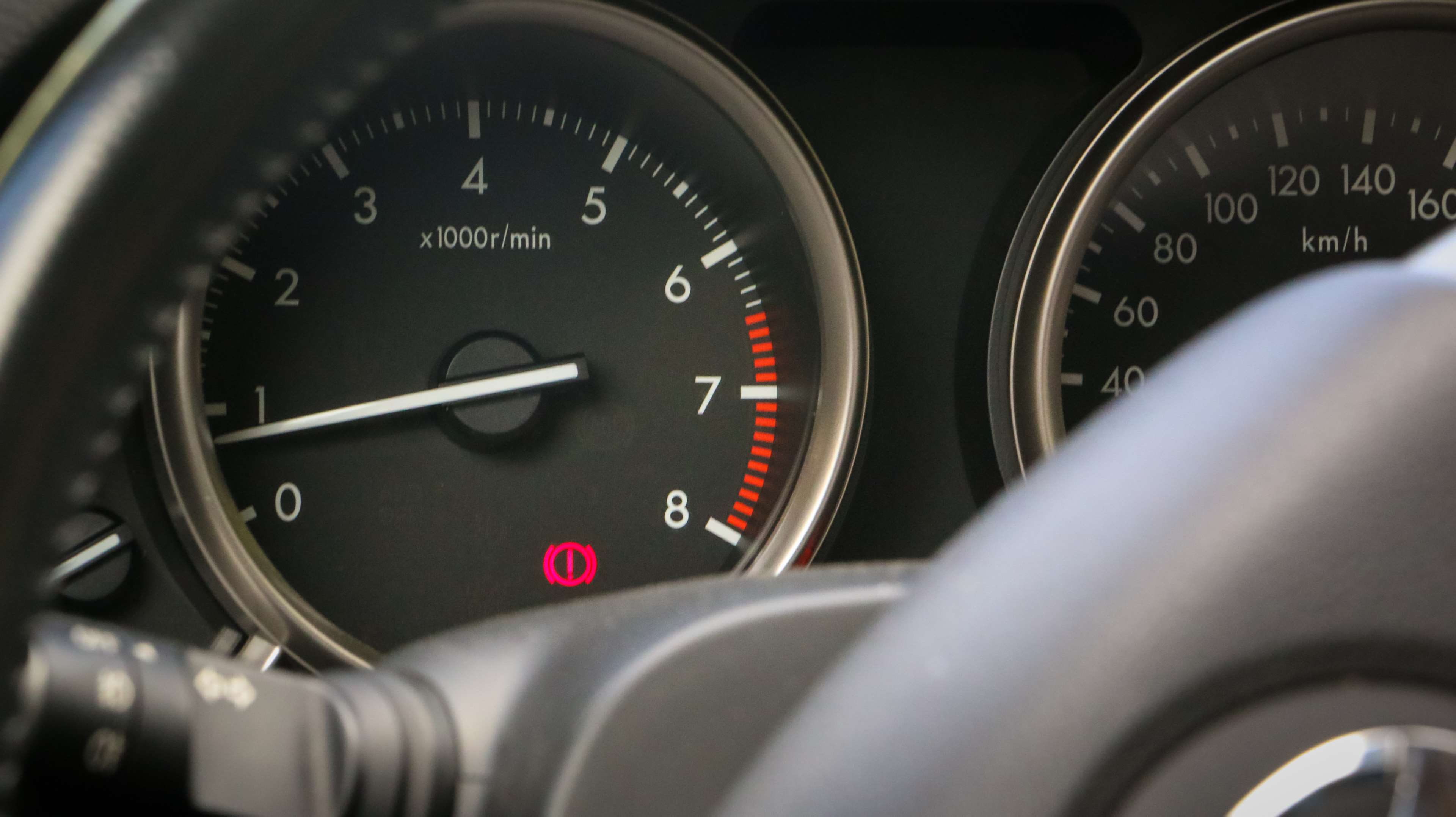 transportation, speedometer, vehicle interior, gauge, wheel, rpm, car interior, no people, control panel, indoors, sports car, close-up, number, luxury, HD Wallpaper