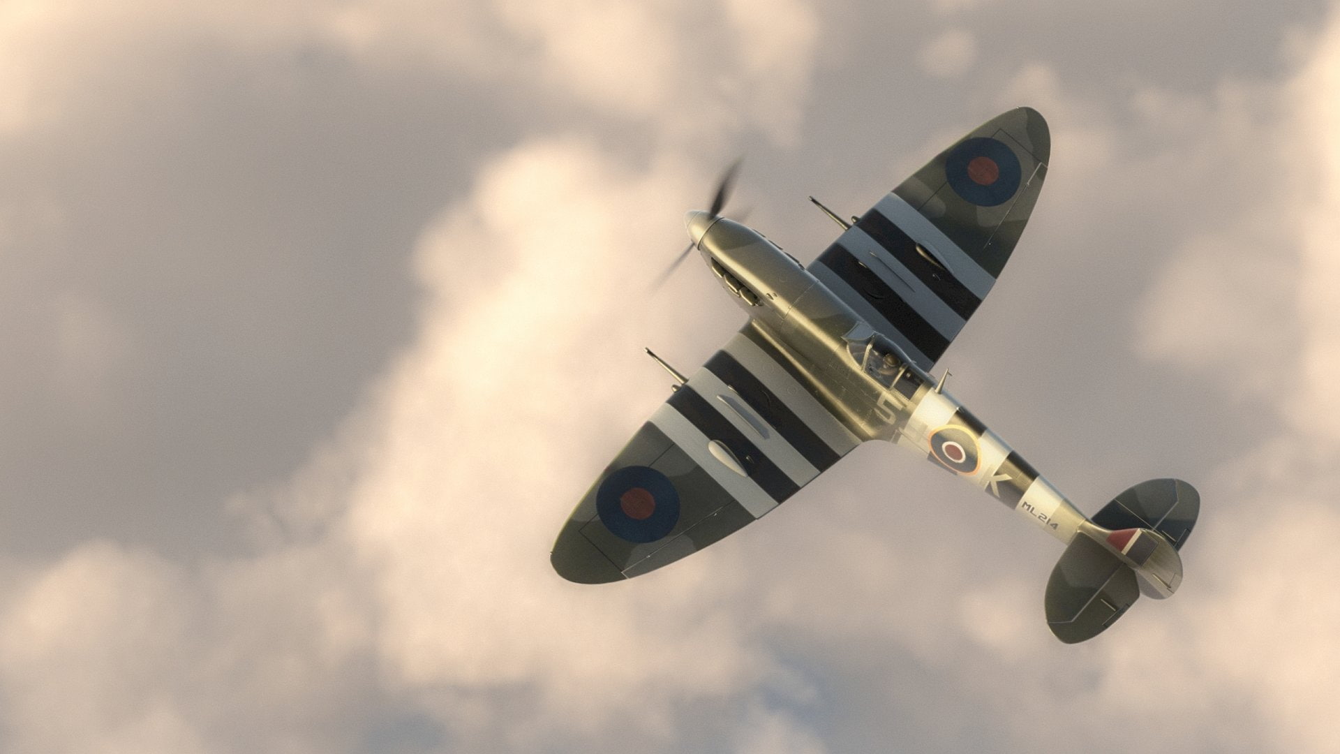 Supermarine Spitfire, 1080P, Military Aircrafts, HD Wallpaper