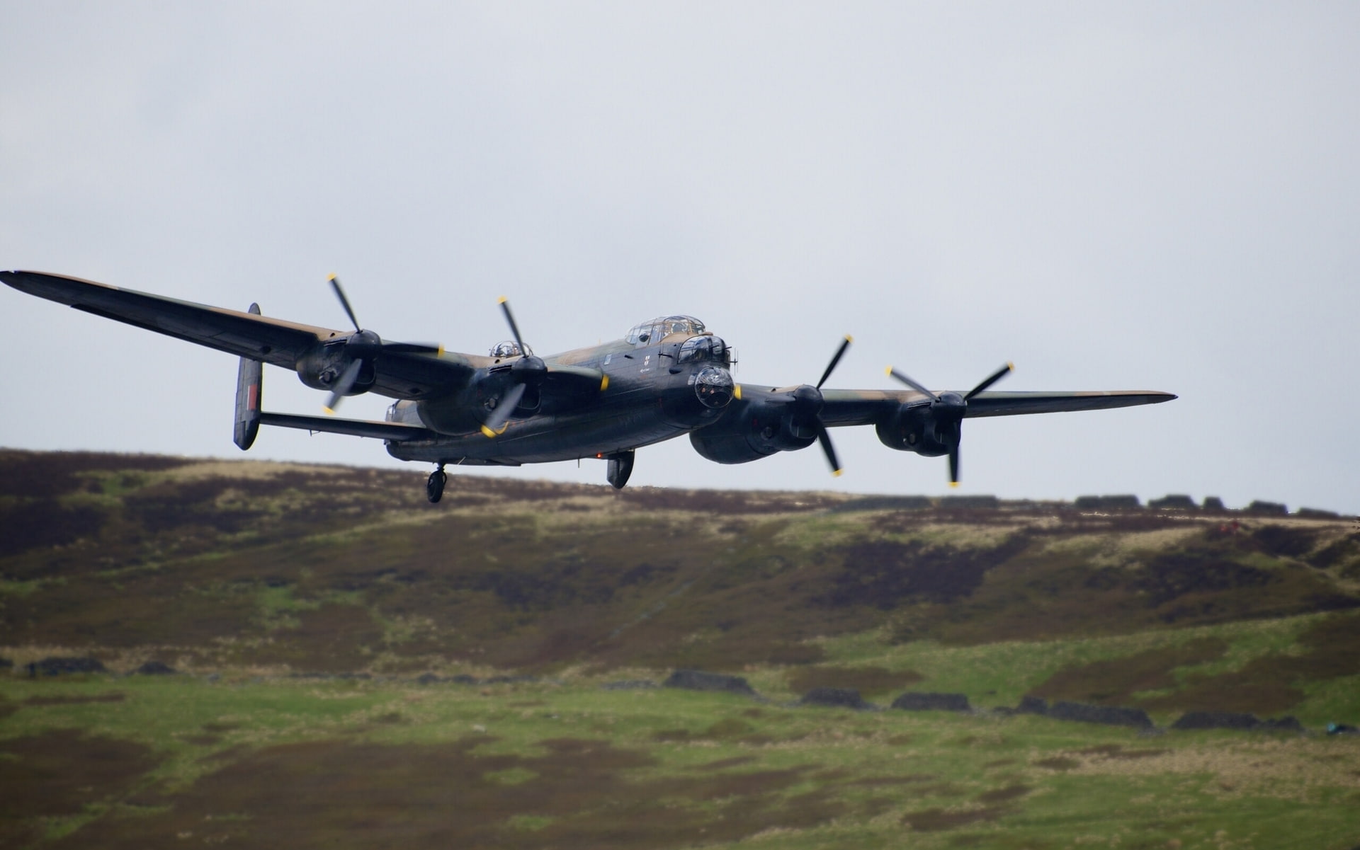 Avro 683 Lancaster, bomber, 1080P, HD Wallpaper