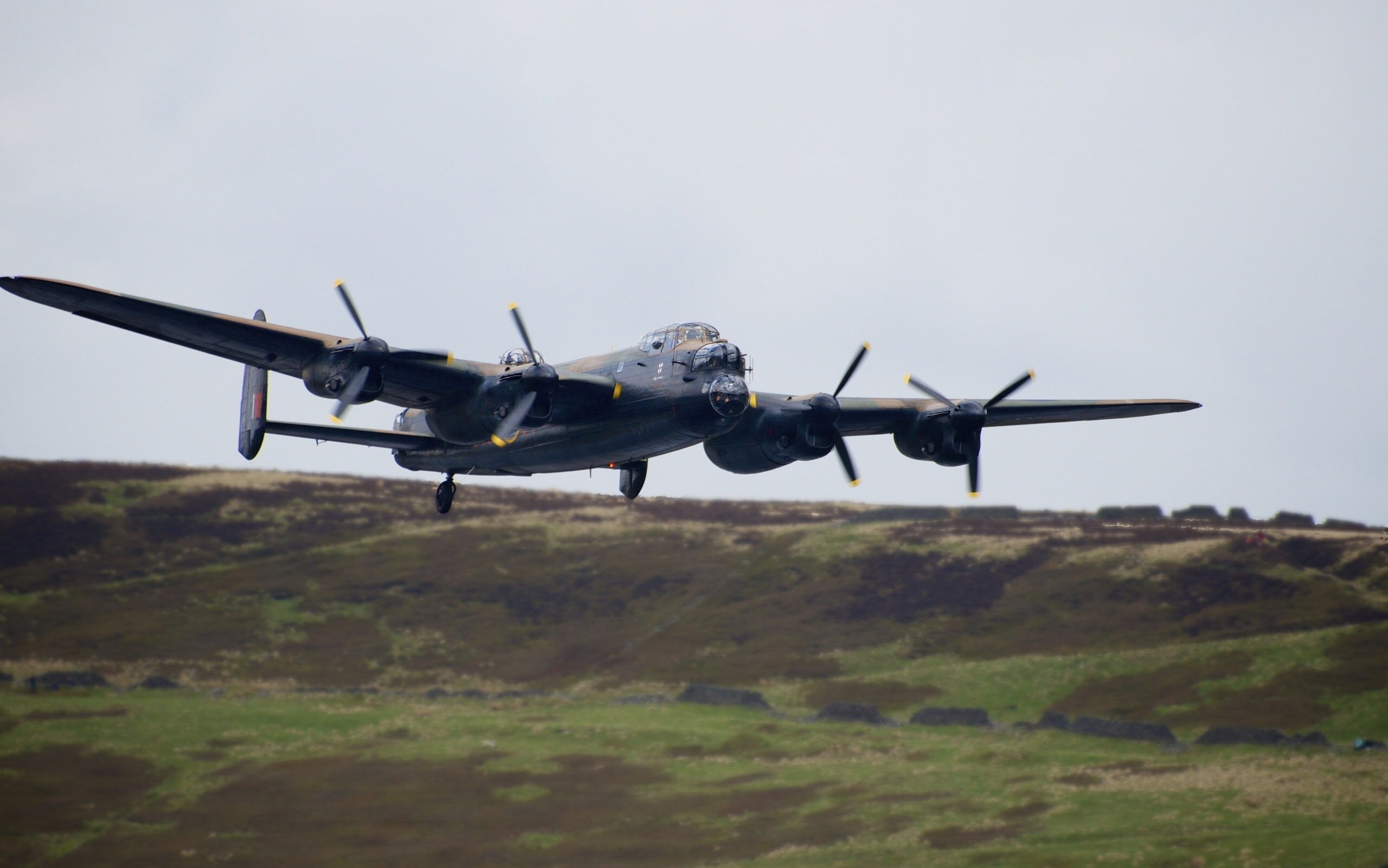 avro, retro, 683, lancaster, military, bomber, russian, 2K, HD Wallpaper