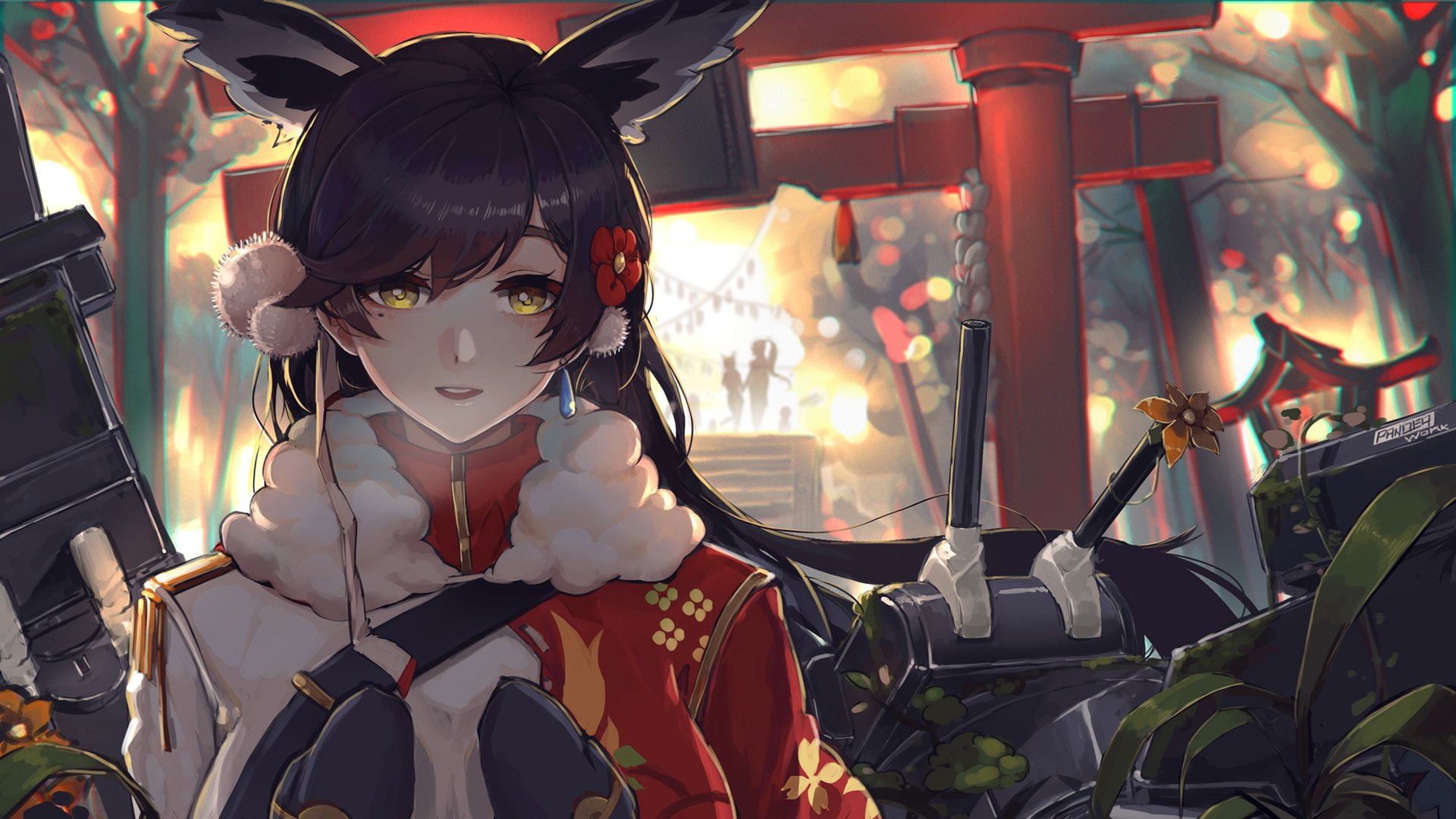 Anime, 1080P, Azur Lane, Atago (Azur Lane), HD Wallpaper