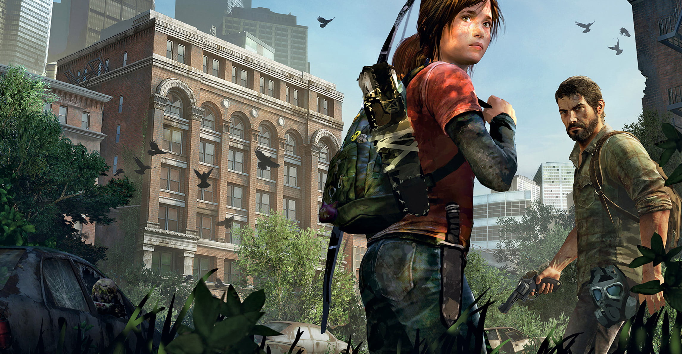 1080P, The Last Of Us, Ellie (The Last of Us), Joel (The Last of Us), Video Game, HD Wallpaper