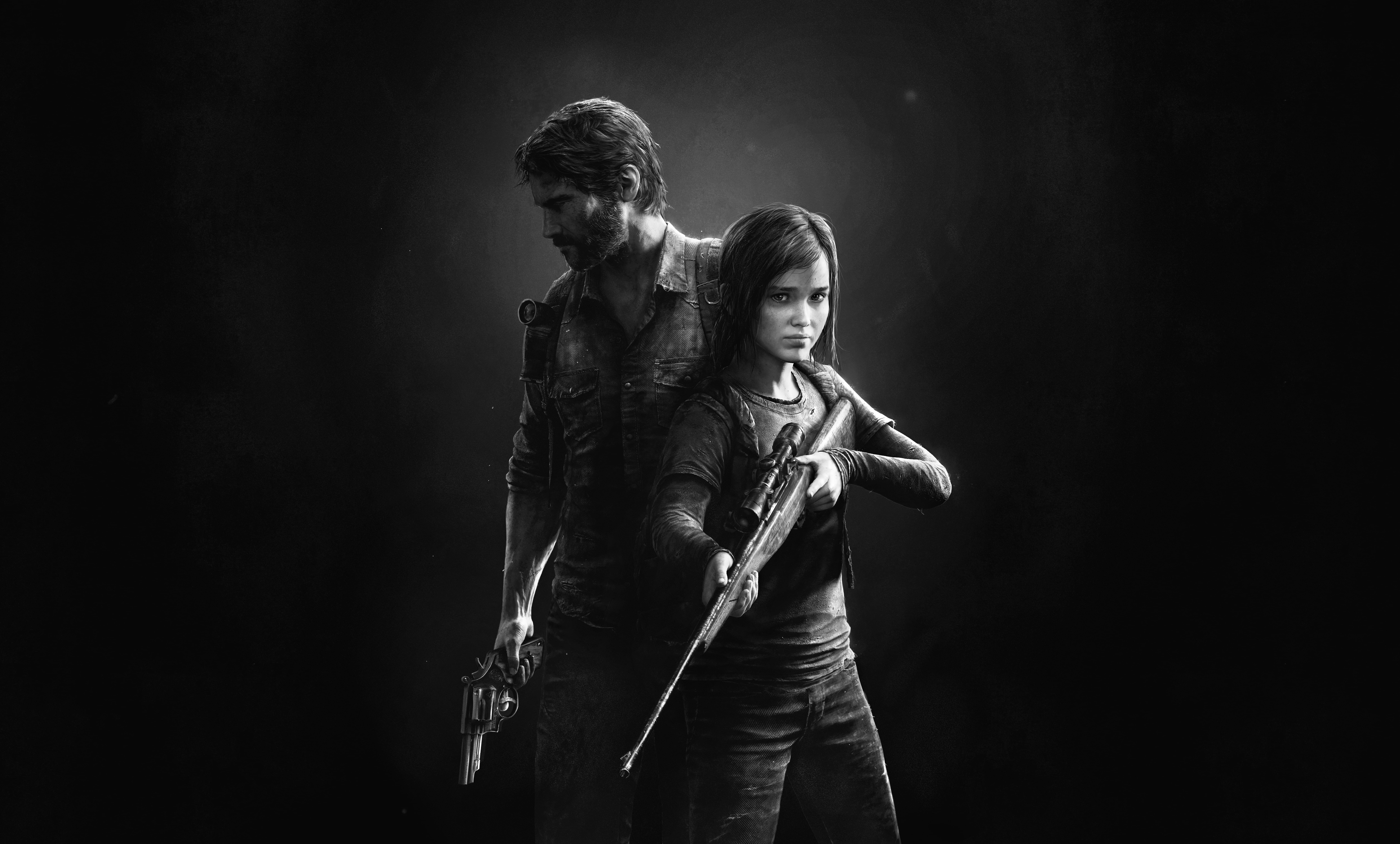 8K, 8K, The Last of Us, Ellie, 4K, Joel, HD Wallpaper