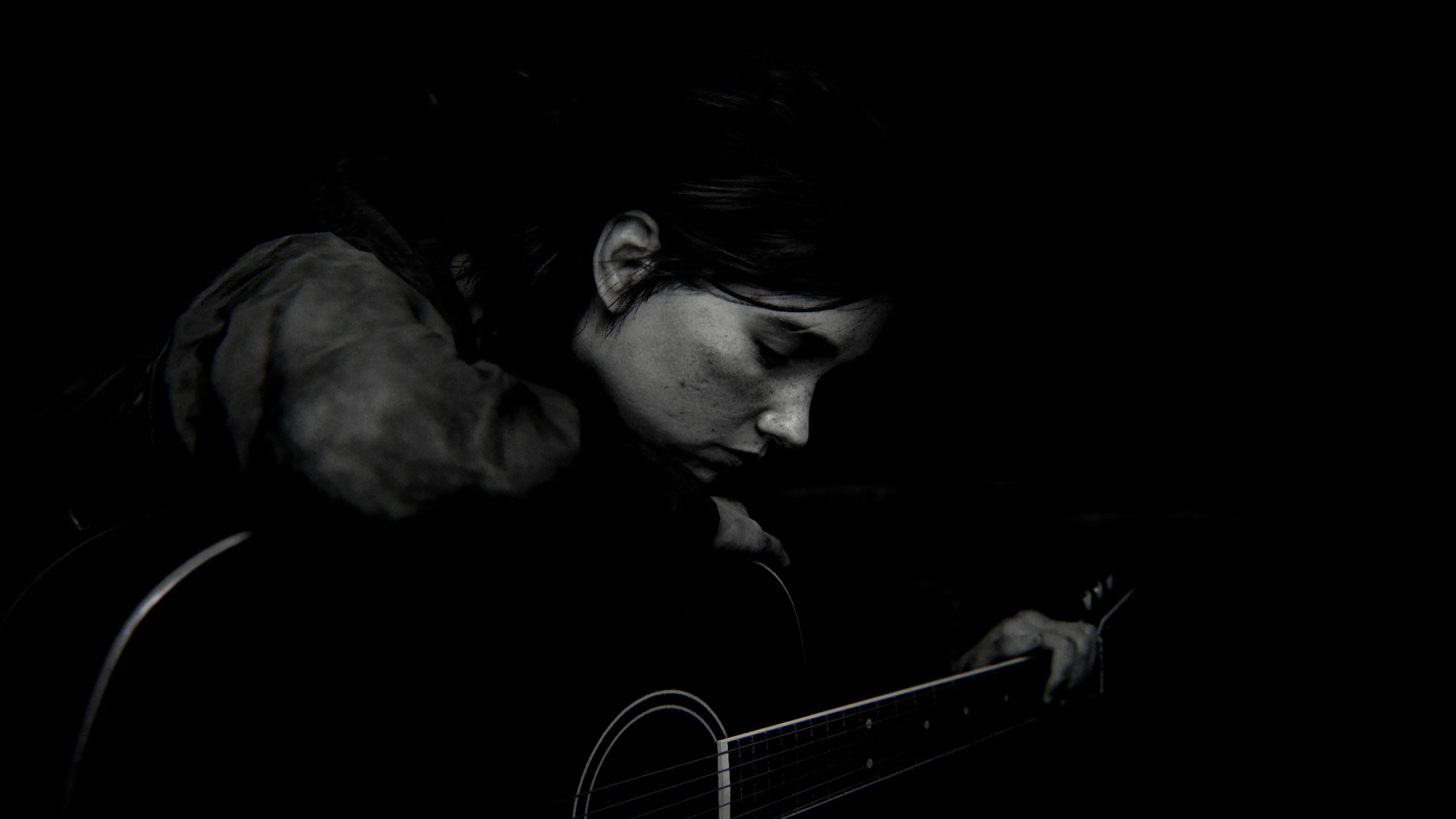 The Last of Us 2, ellie (the last of us), 4K, PlayStation, video game characters, Playstation 5, Joel, Dina, HD Wallpaper