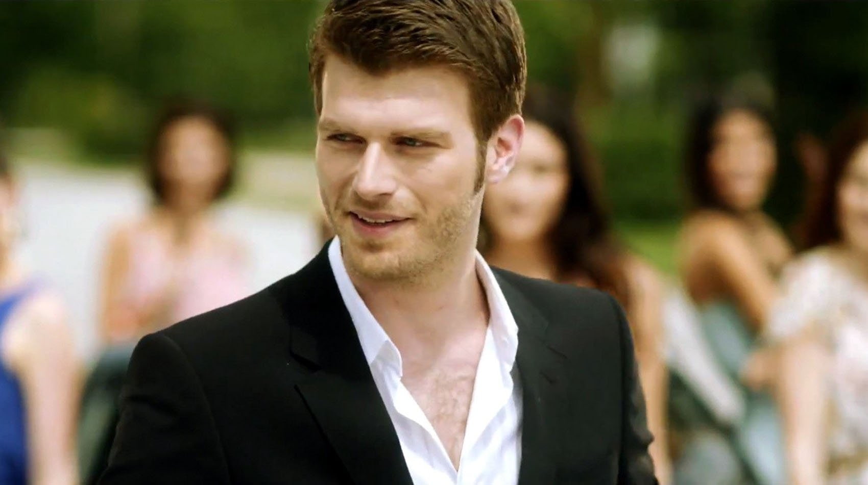 actor, eyes, girls, tatlitug, handsome, male, kivanc, blue, turkish, 720P, HD Wallpaper