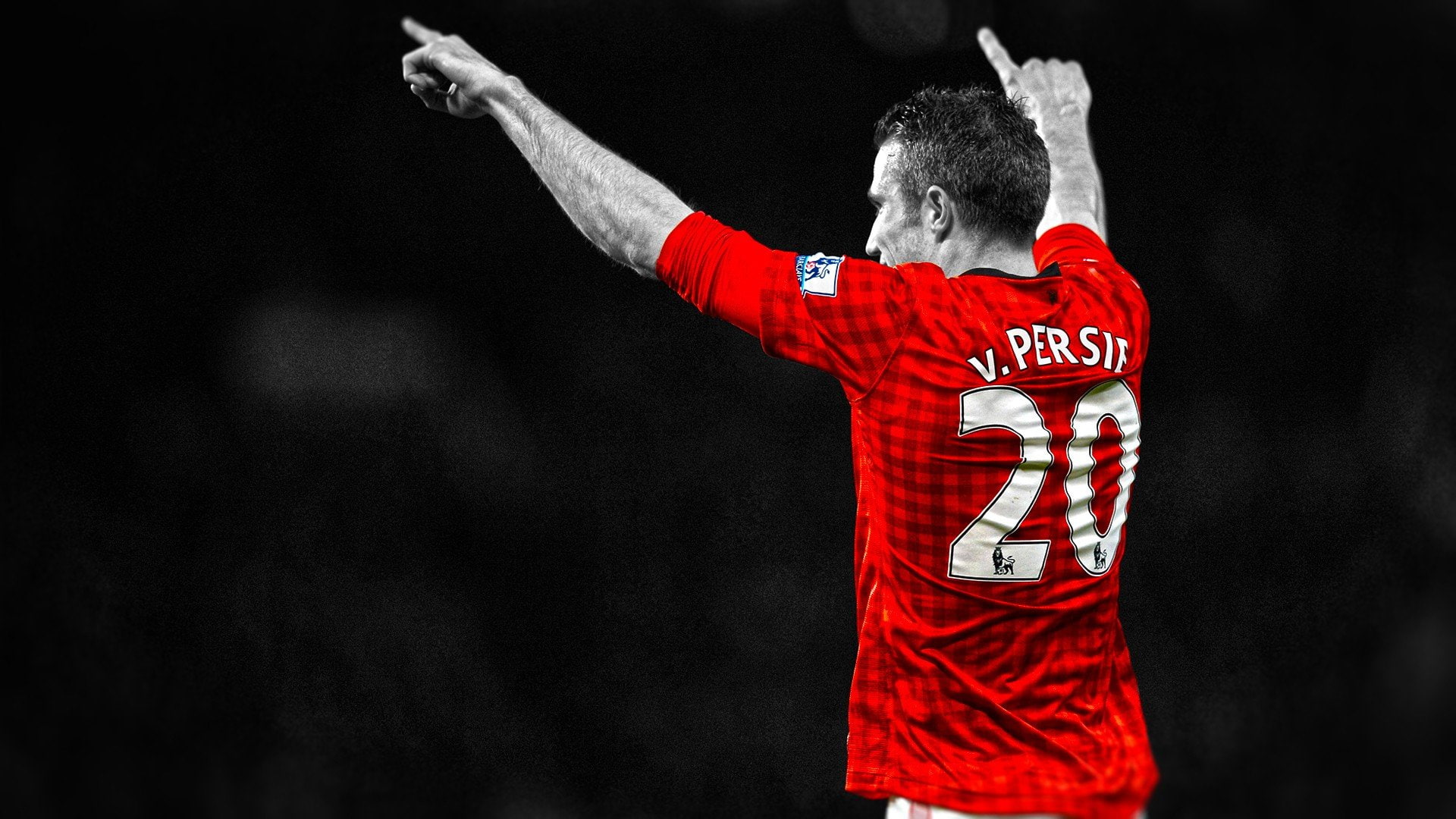 football, manchester, persie, photography, player, soccer, hdr, premier, united, league, van, cutout, robin, rvp, 1080P, HD Wallpaper