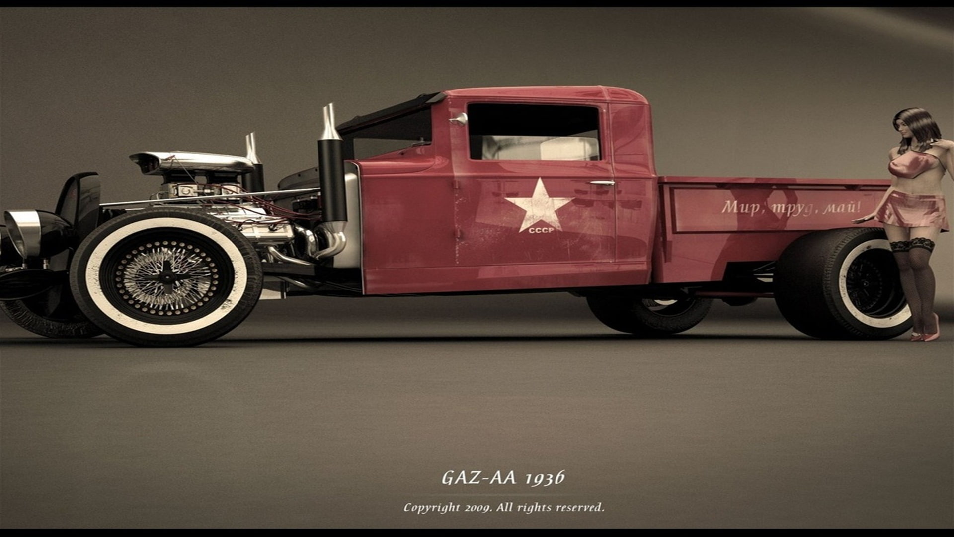 GAZ AA, 1080P, Vehicles, HD Wallpaper