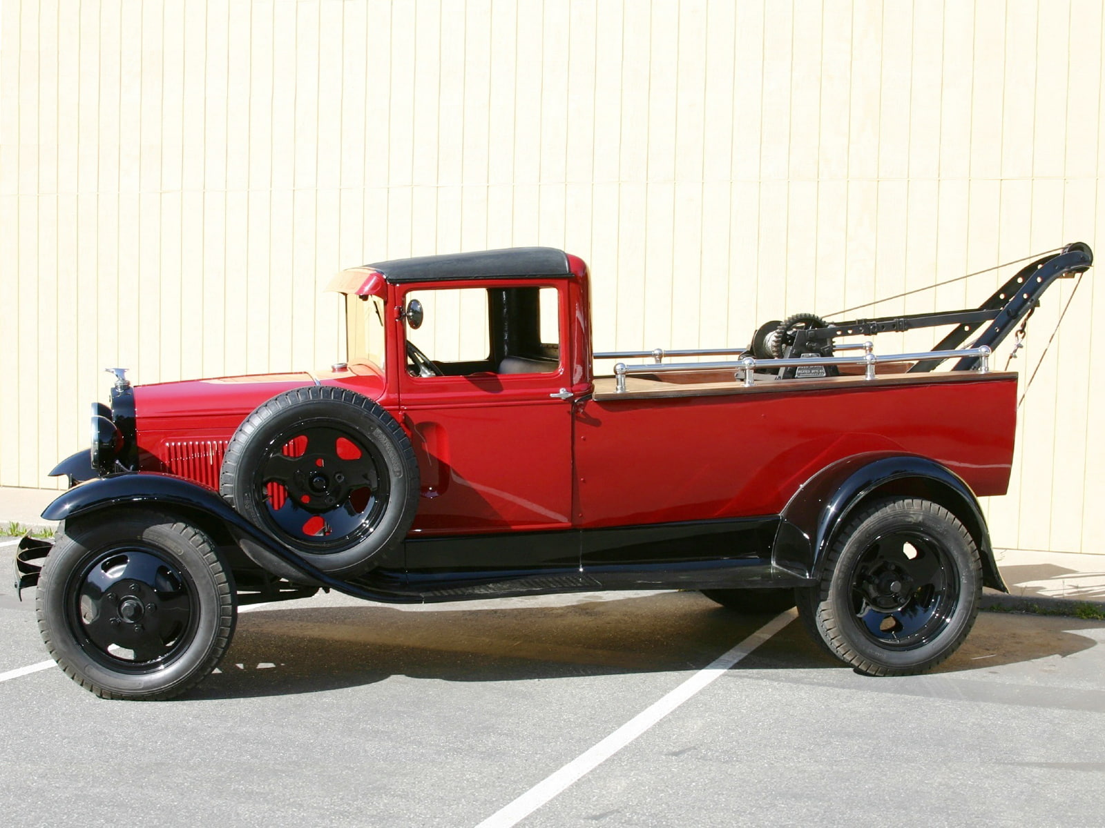 1931, truck, briggs, 229a, model aa, towtruck, 720P, ford, service, HD Wallpaper