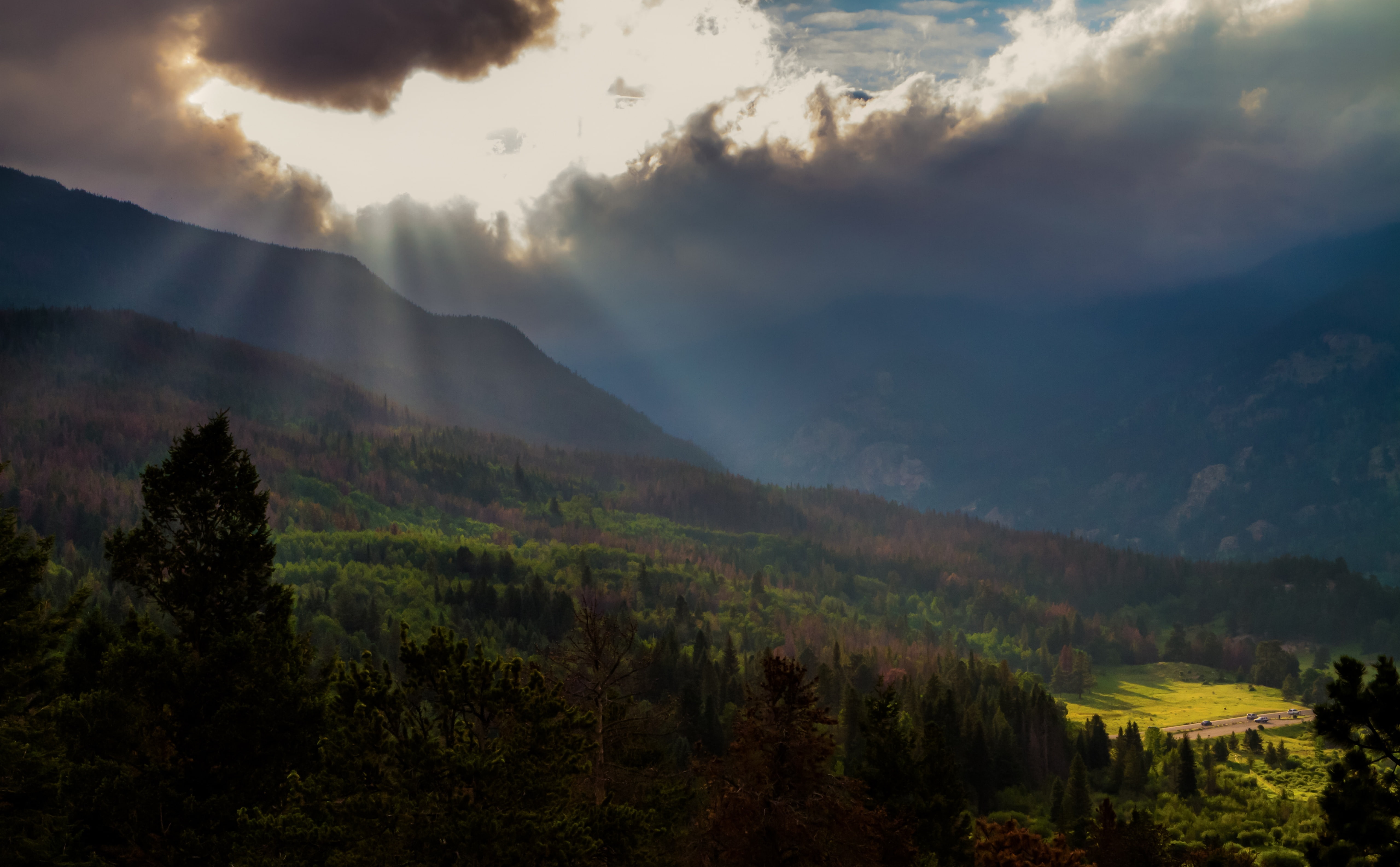 Overlook, day, Park, tranquility, no people, unitedstates, sky, someone, Nature, Look, trailridgeroad, beauty in nature, cloud - sky, hrachike, non-urban scene, HD Wallpaper