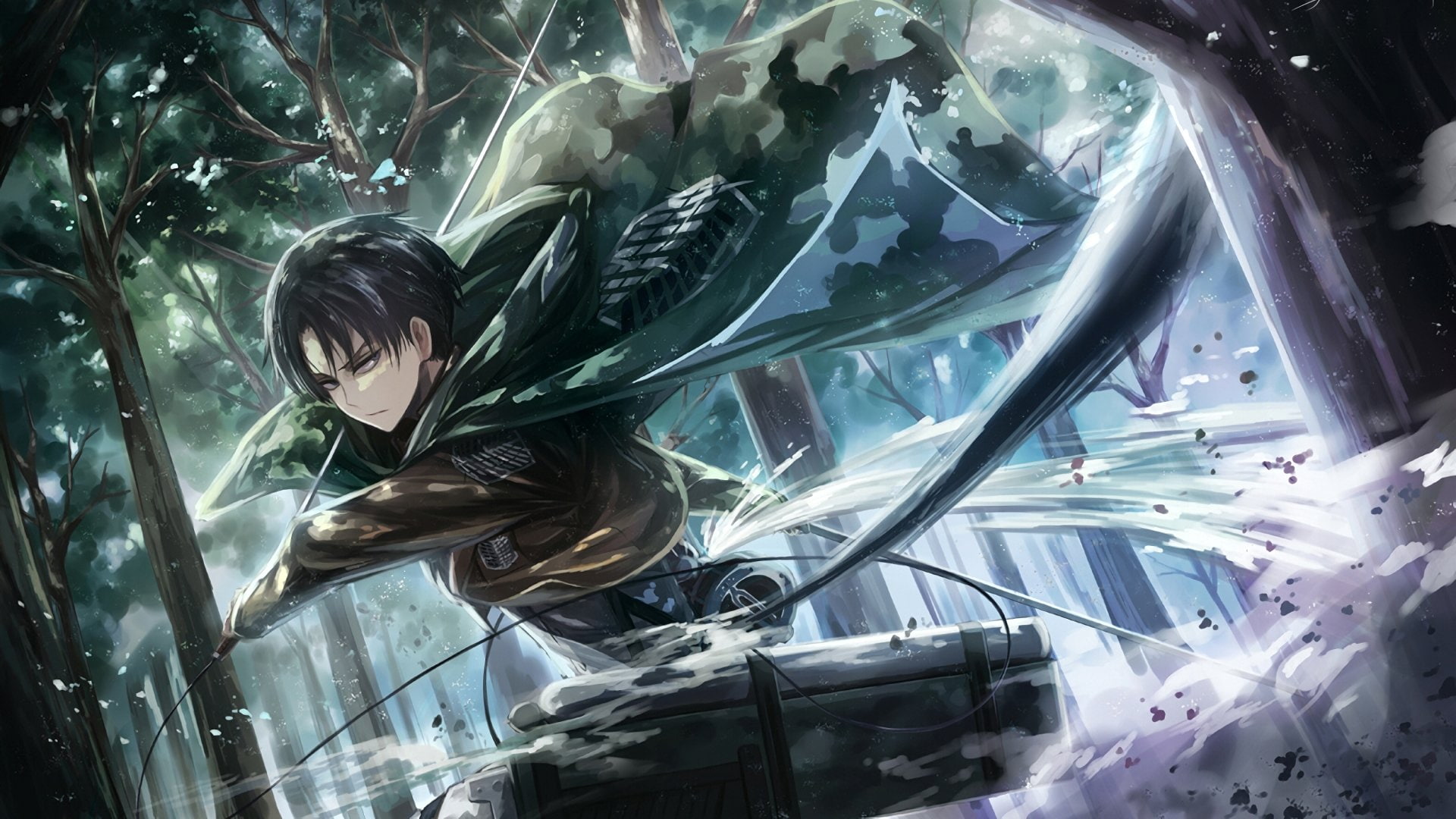 Attack On Titan, 1080P, Anime, Levi Ackerman, HD Wallpaper