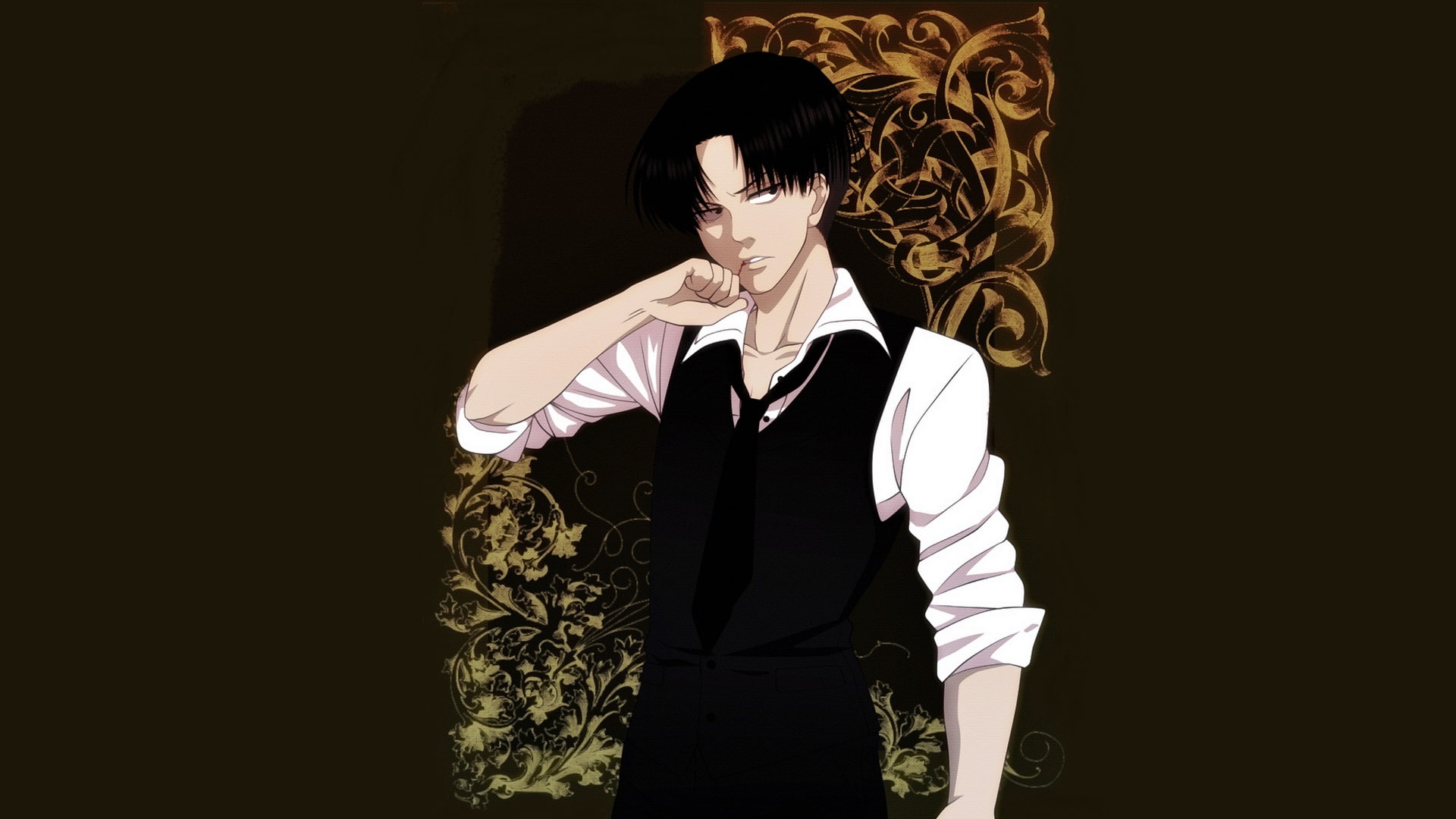 Anime, 1080P, Attack On Titan, Levi Ackerman, HD Wallpaper