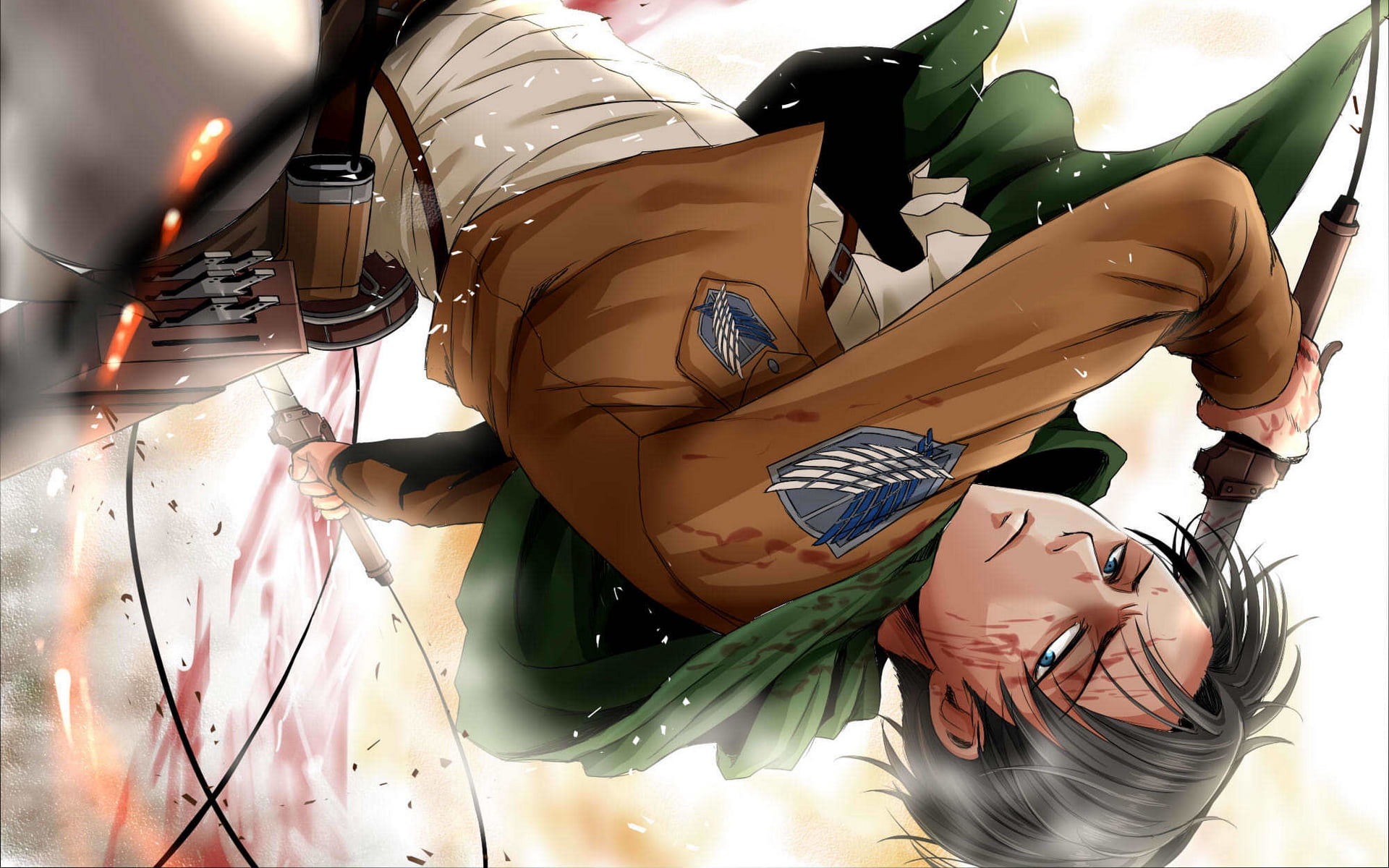 Anime, Levi Ackerman, 1080P, Attack On Titan, HD Wallpaper