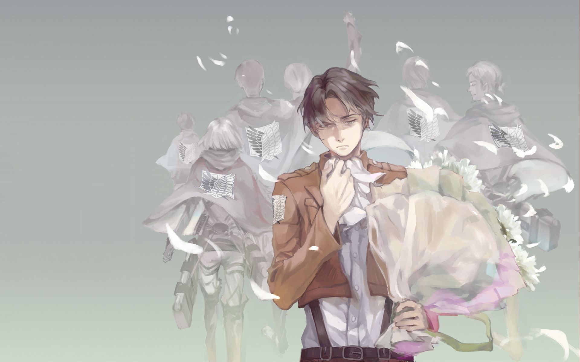 Attack On Titan, 1080P, Anime, Levi Ackerman, HD Wallpaper