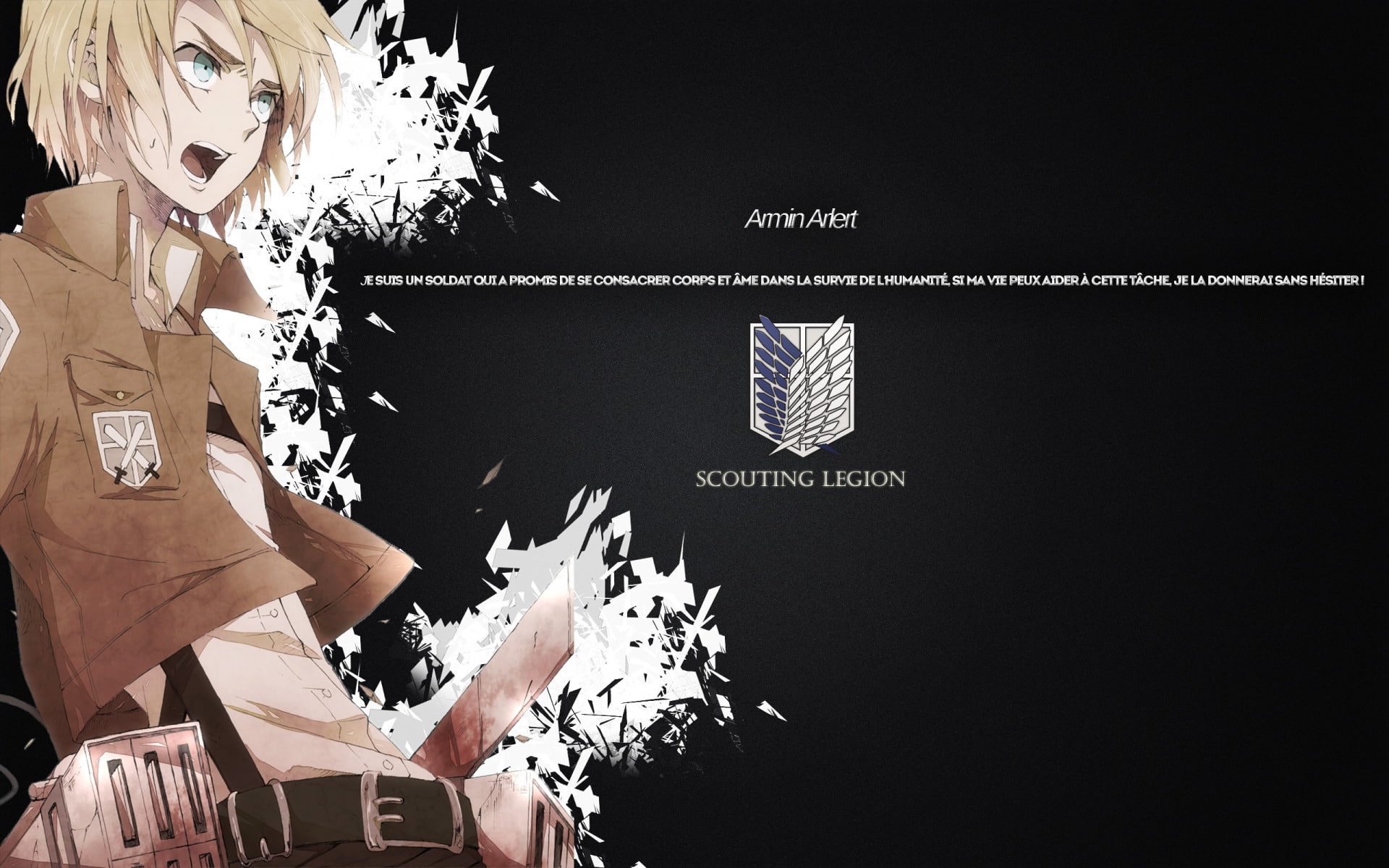 Attack On Titan, Anime, Armin Arlert, 1080P, HD Wallpaper