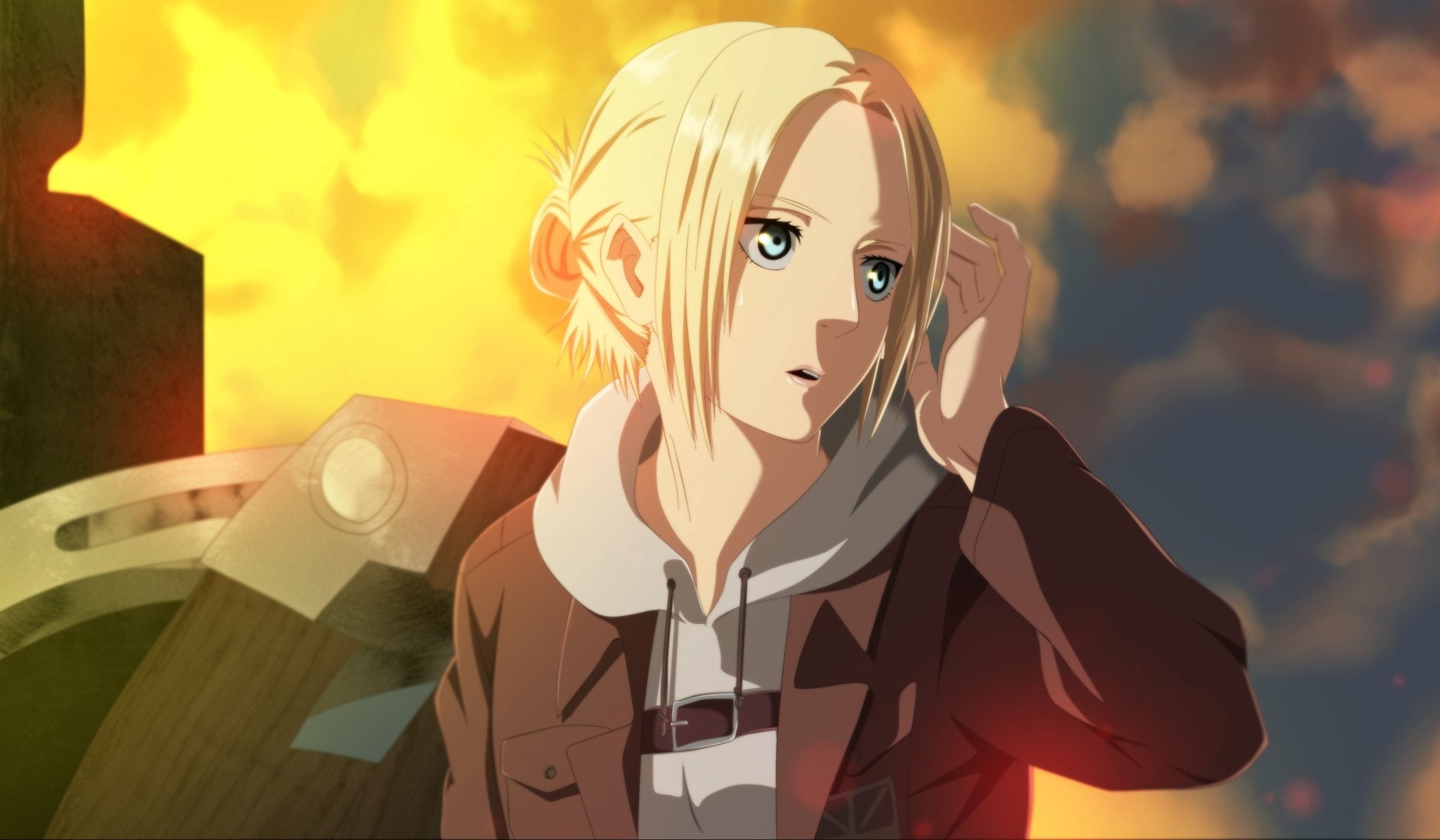 business, disguise, portrait, nature, women, headshot, business person, indoors, beautiful woman, Attack On Titan, one person, adult, emotional stress, HD Wallpaper