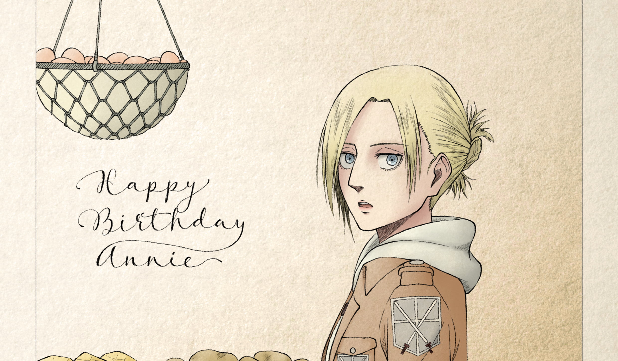 Attack On Titan, Anime, 1080P, Annie Leonhart, HD Wallpaper