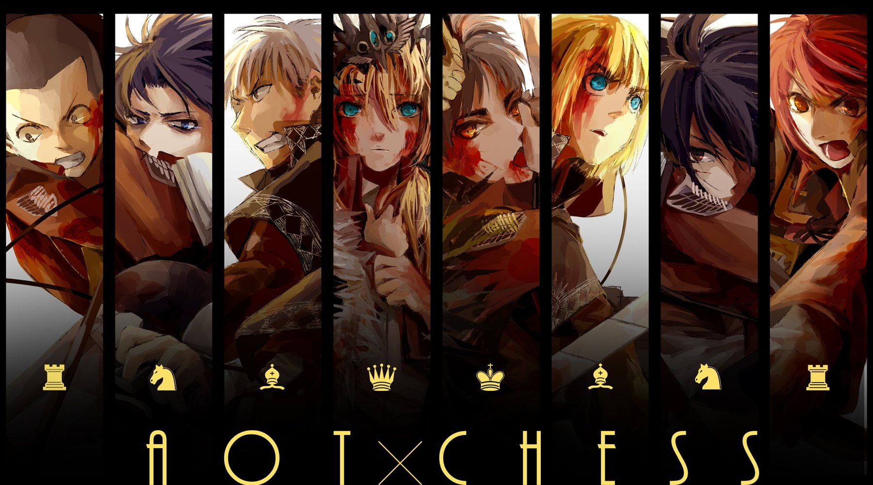 springer, blood, eren, conny, crown, jaeger, sasha, winni, 720P, armin, mikasa, rivaille, kyojin, browse, renz, christa, jean, arlert, ackerman, kirchstein, HD Wallpaper