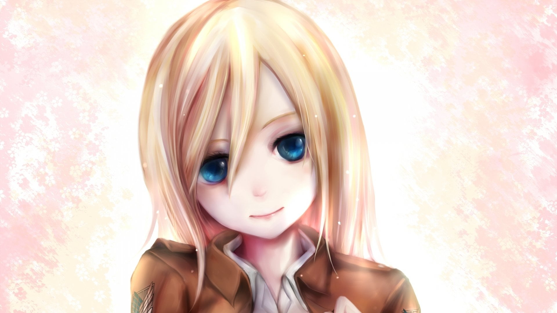 teenager, looking at camera, young women, 1080P, human face, lifestyles, beautiful woman, hairstyle, indoors, women, one person, Attack On Titan, front view, HD Wallpaper