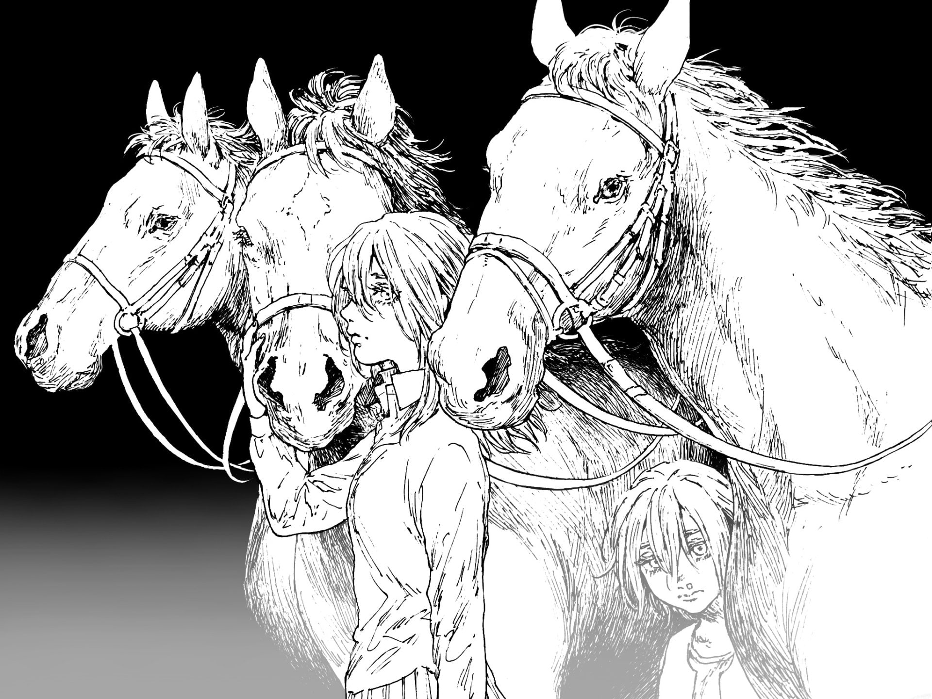 Historia Reiss, Anime, Attack On Titan, 1080P, Horse, HD Wallpaper