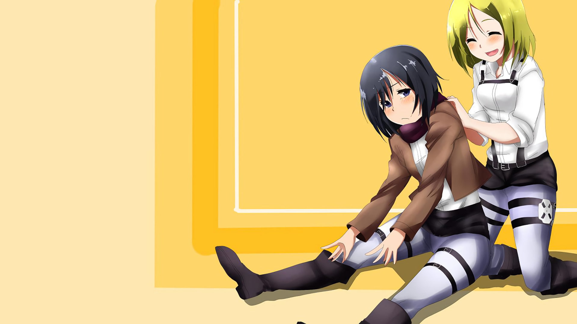 Historia Reiss, Attack On Titan, Anime, 1080P, Mikasa Ackerman, HD Wallpaper
