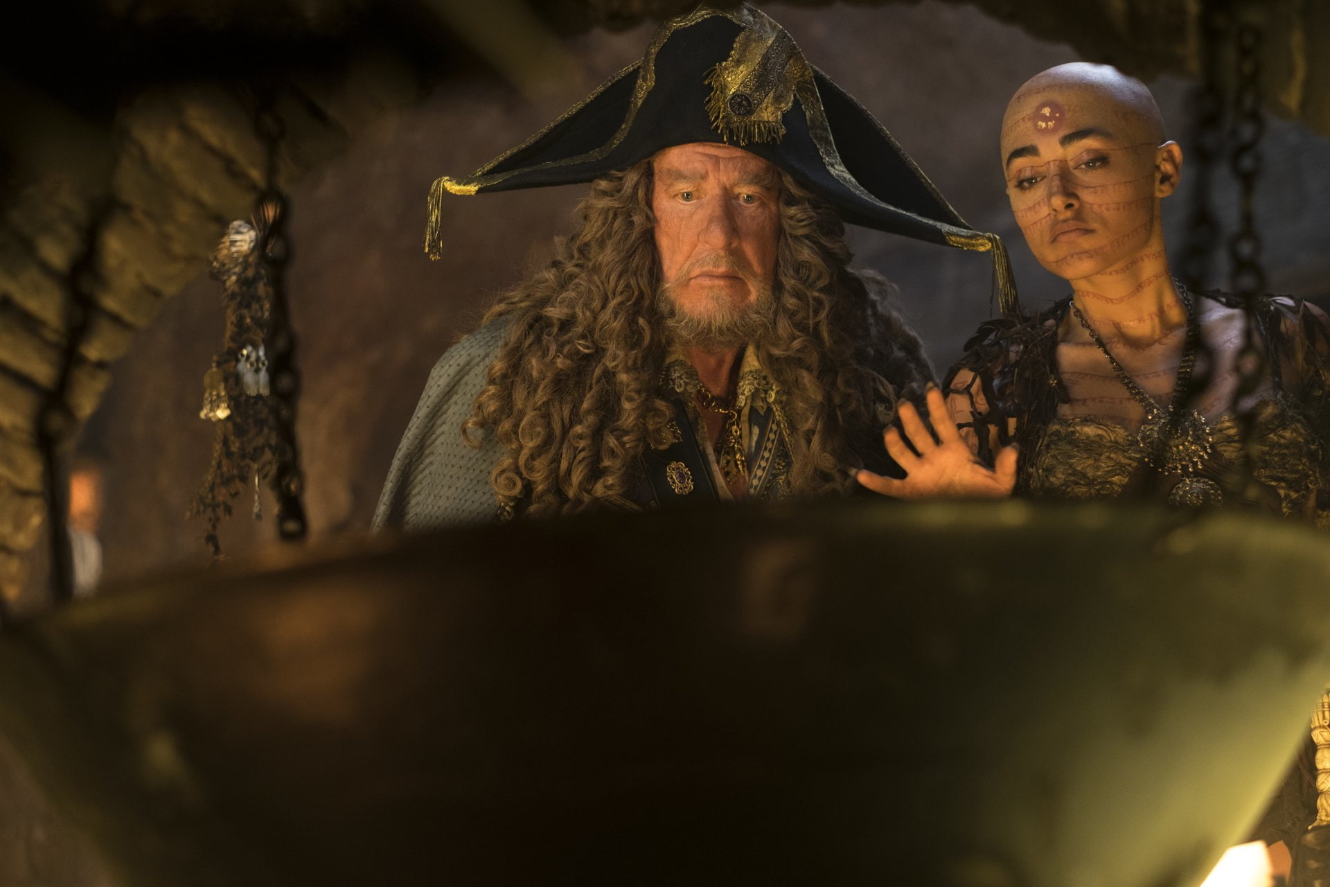 Geoffrey Rush, Movie, 1080P, Pirates Of The Caribbean: Dead Men Tell No Tales, Hector Barbossa, HD Wallpaper