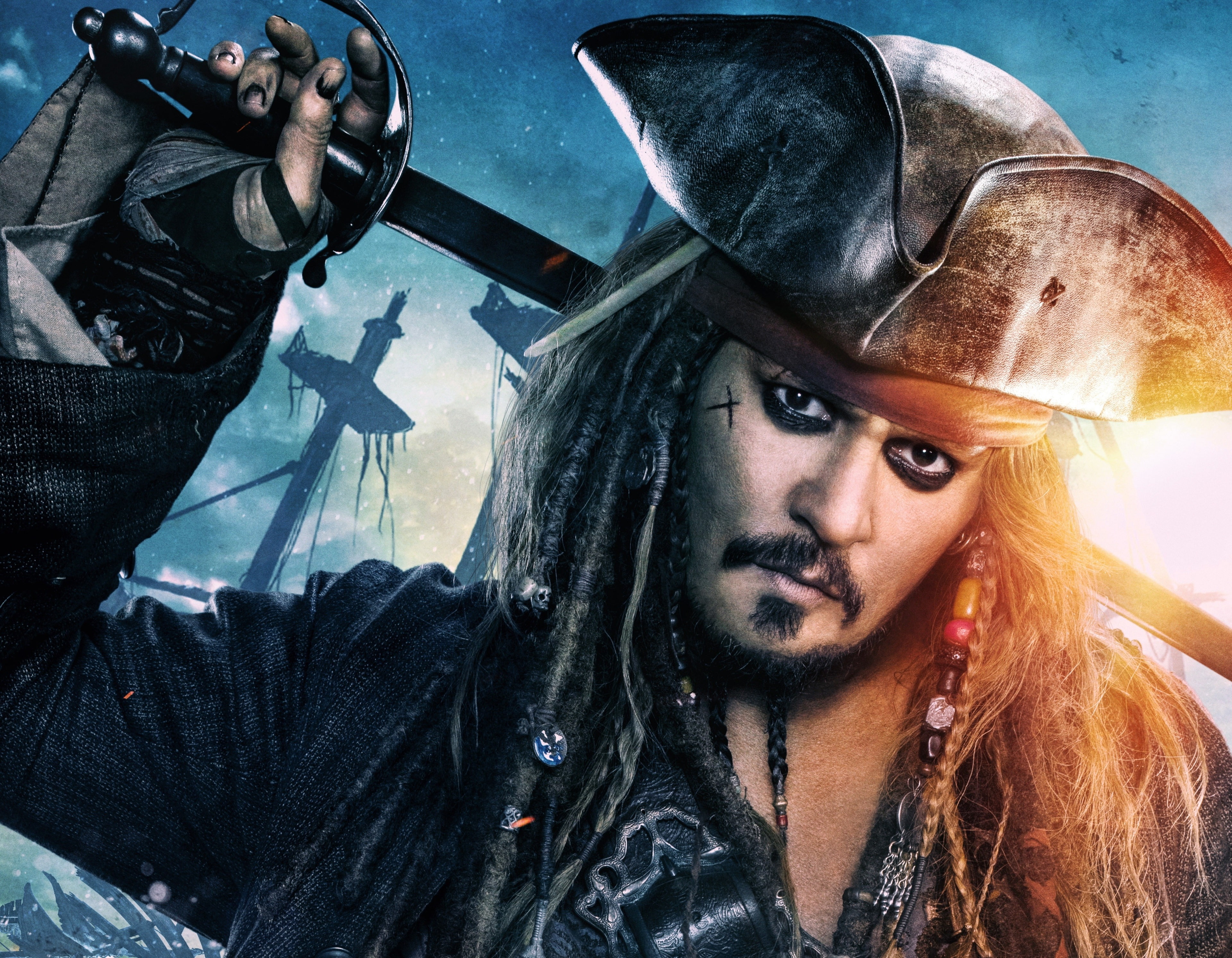 young adult, one person, young women, headshot, hair, clothing, looking at camera, make-up, young men, pirates of the caribbean dead men tell no tales 4k full hd, HD Wallpaper