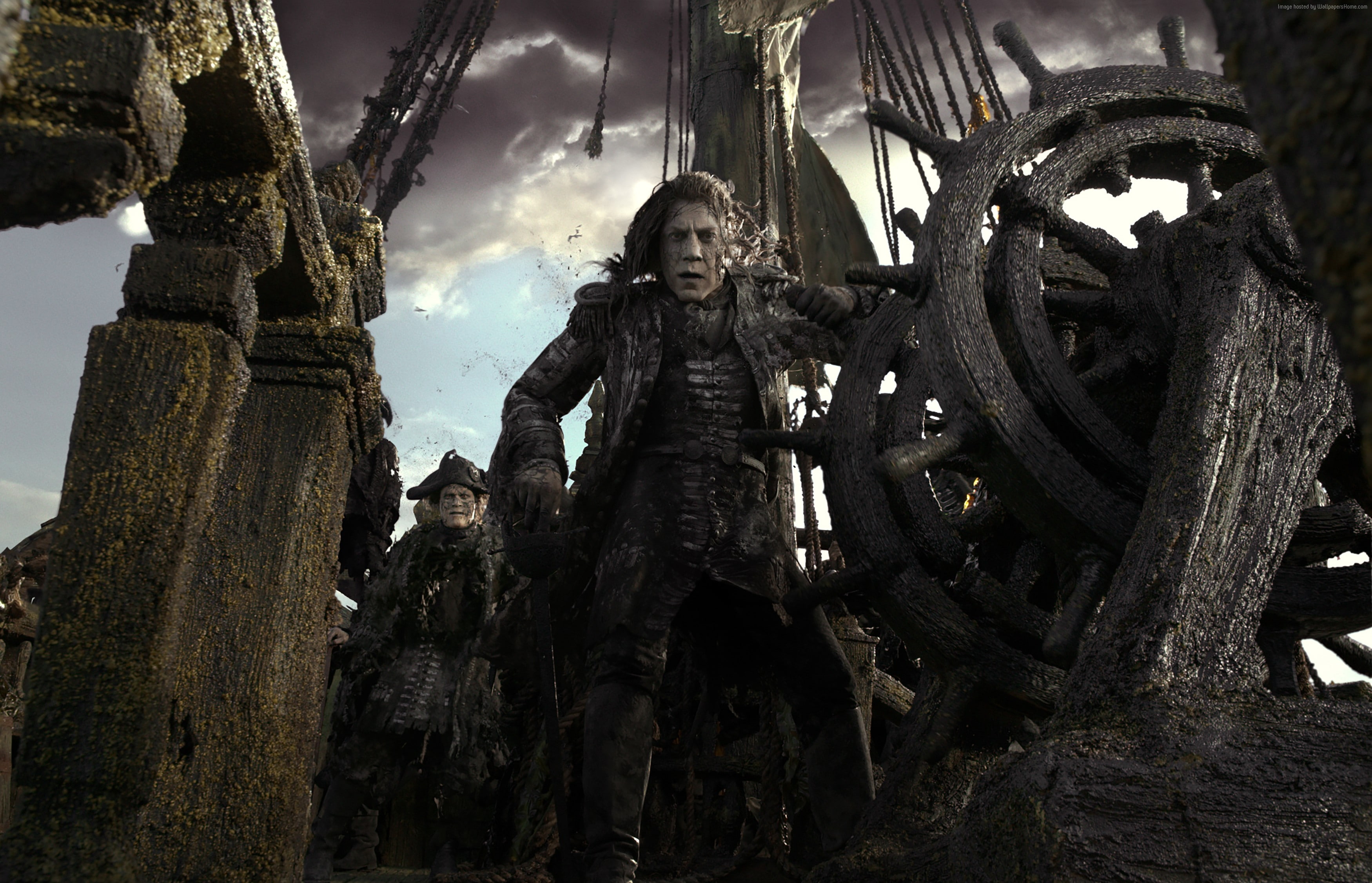 Pirates of the Caribbean: Dead Men Tell No Tales, 2K, best movies, HD Wallpaper
