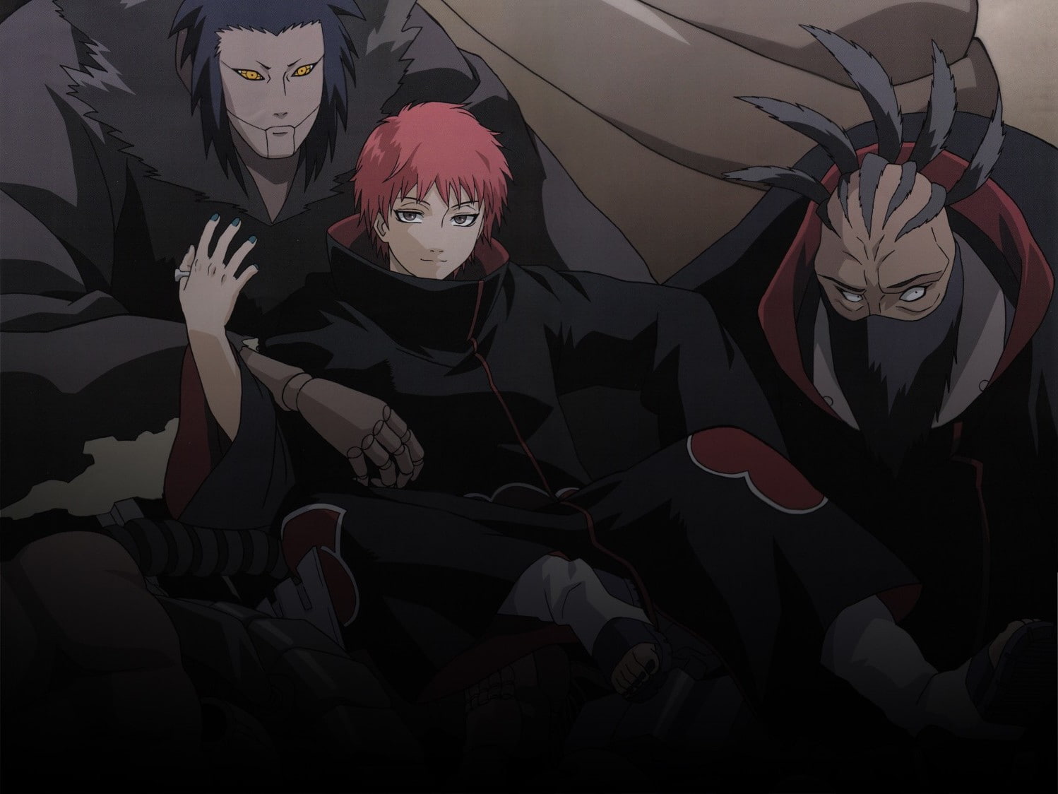 costume, 720P, indoors, horror, disguise, art and craft, real people, halloween, mask, creativity, leisure activity, lifestyles, naruto shippuuden sasori puppets akatsuki, HD Wallpaper