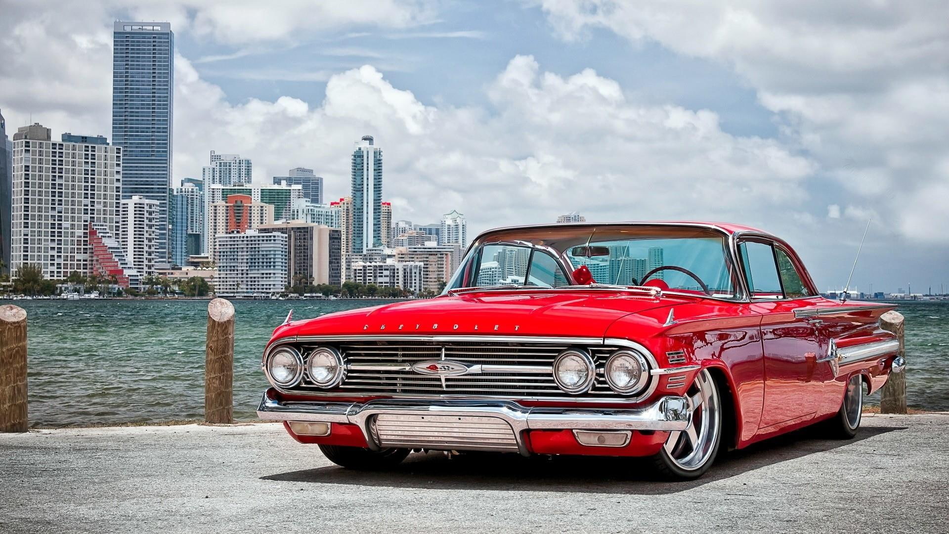 1080P, oldsmobile, vintage car, car, oldtimer, vinage, HD Wallpaper