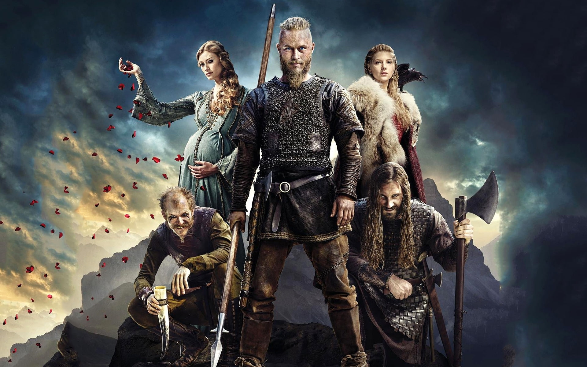 vikings, standen, 1080P, travis, clive, fimmel, HD Wallpaper