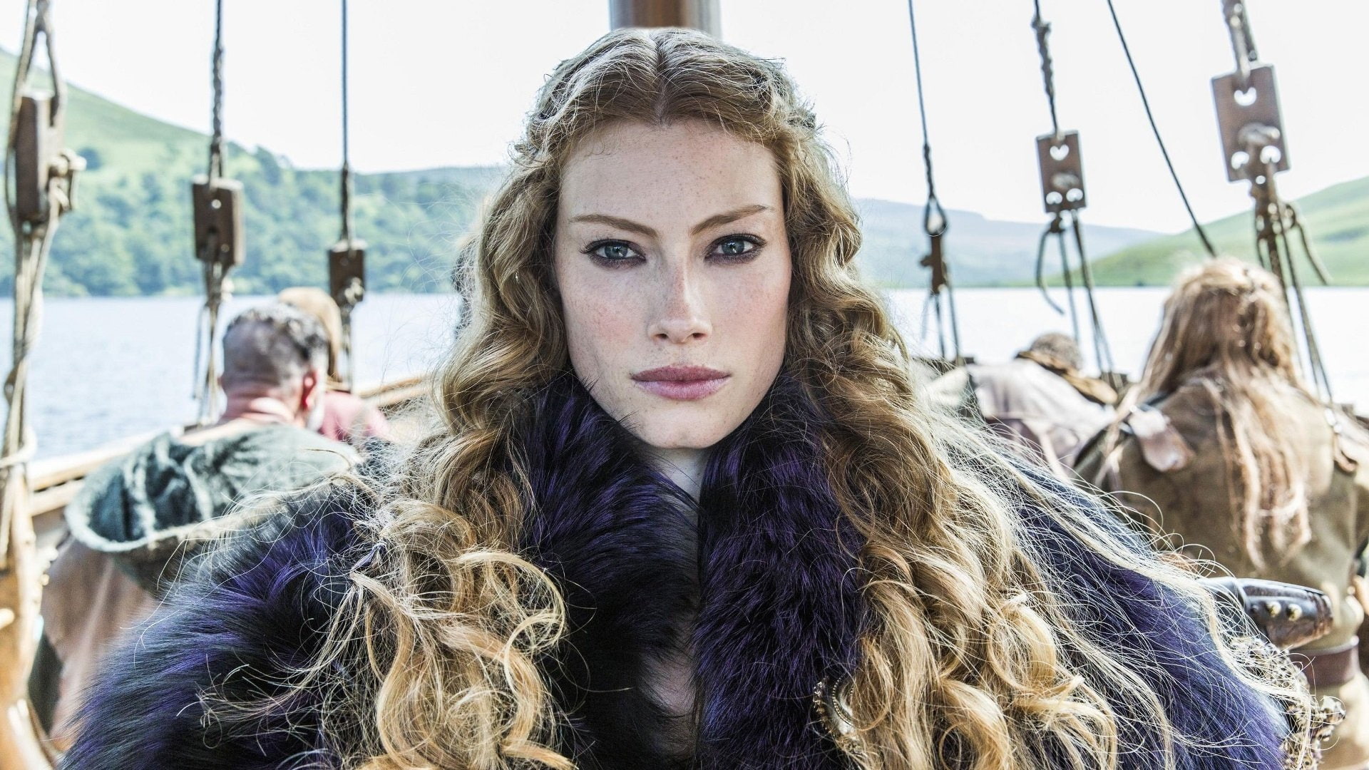 Vikings, TV Show, Princess Aslaug, 1080P, Alyssa Sutherland, HD Wallpaper