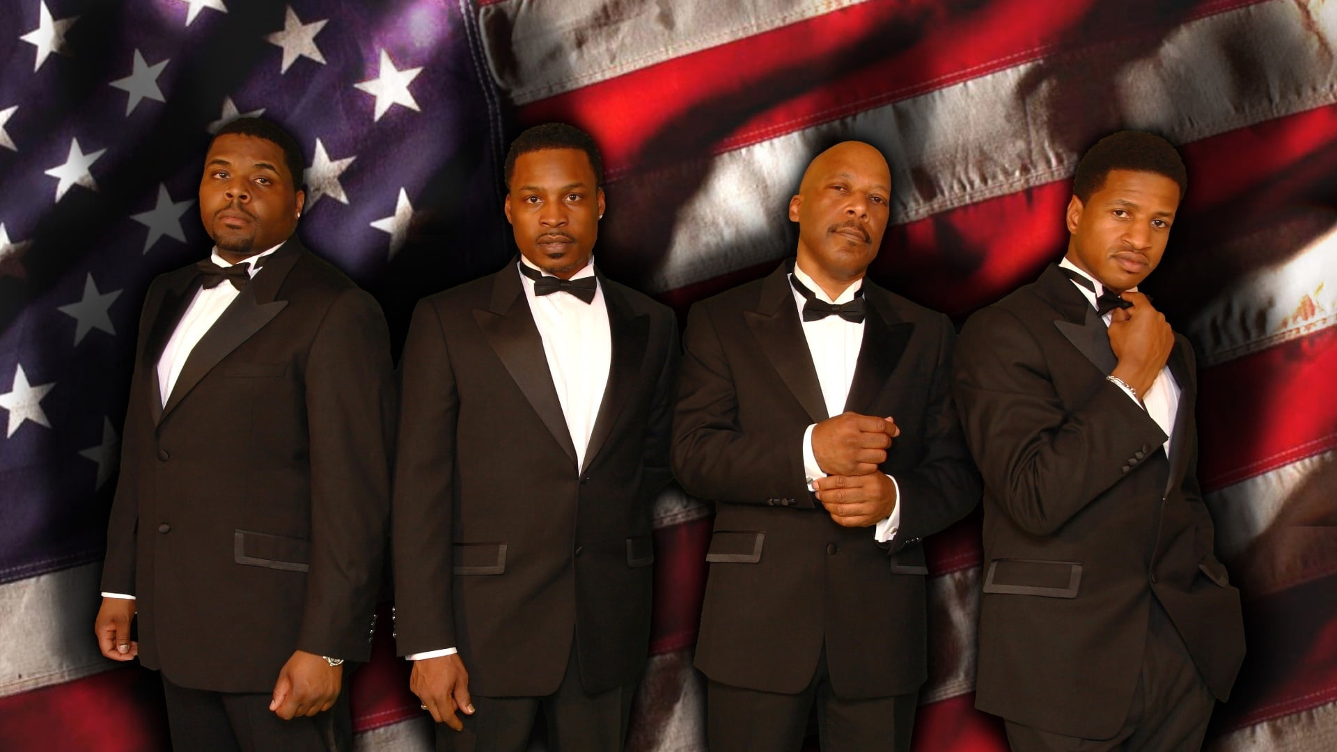 black, suits, suit, business, people, band, mans, front view, men, formalwear, flag, group of people, menswear, indoors, well-dressed, males, senior adult, HD Wallpaper