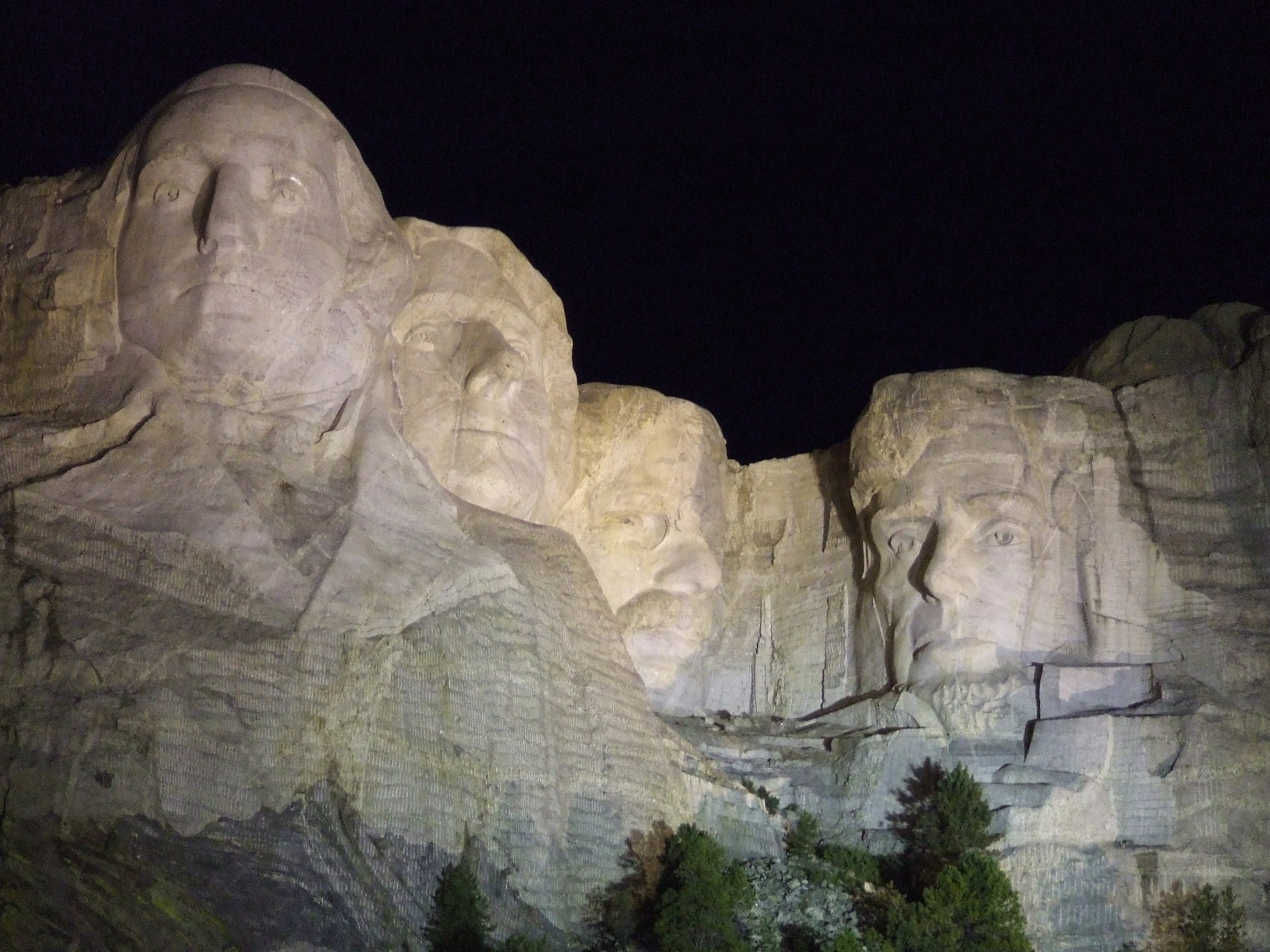 park, night, usa, nature, memorial, low angle view, lincoln, 1080P, washington, ancient civilization, travel destinations, hills, statue, roosevelt, day, HD Wallpaper